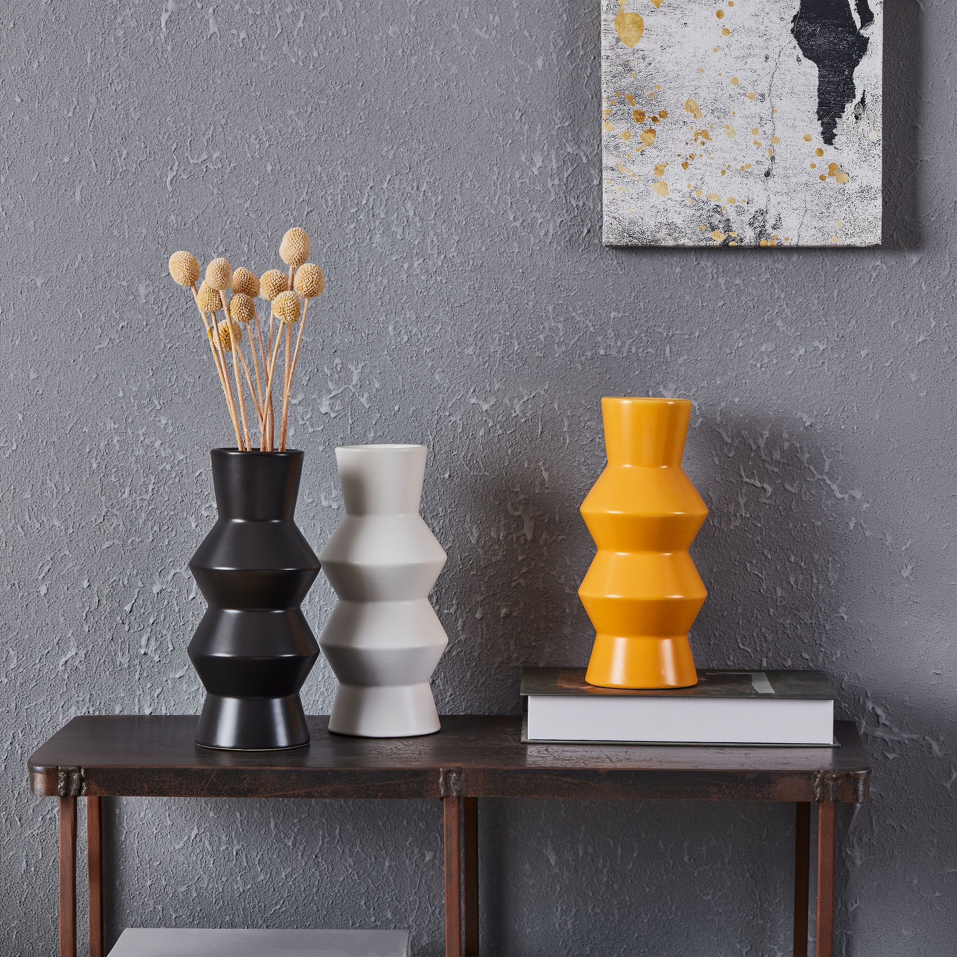 SASEBO Ceramic Vase – White 250mm