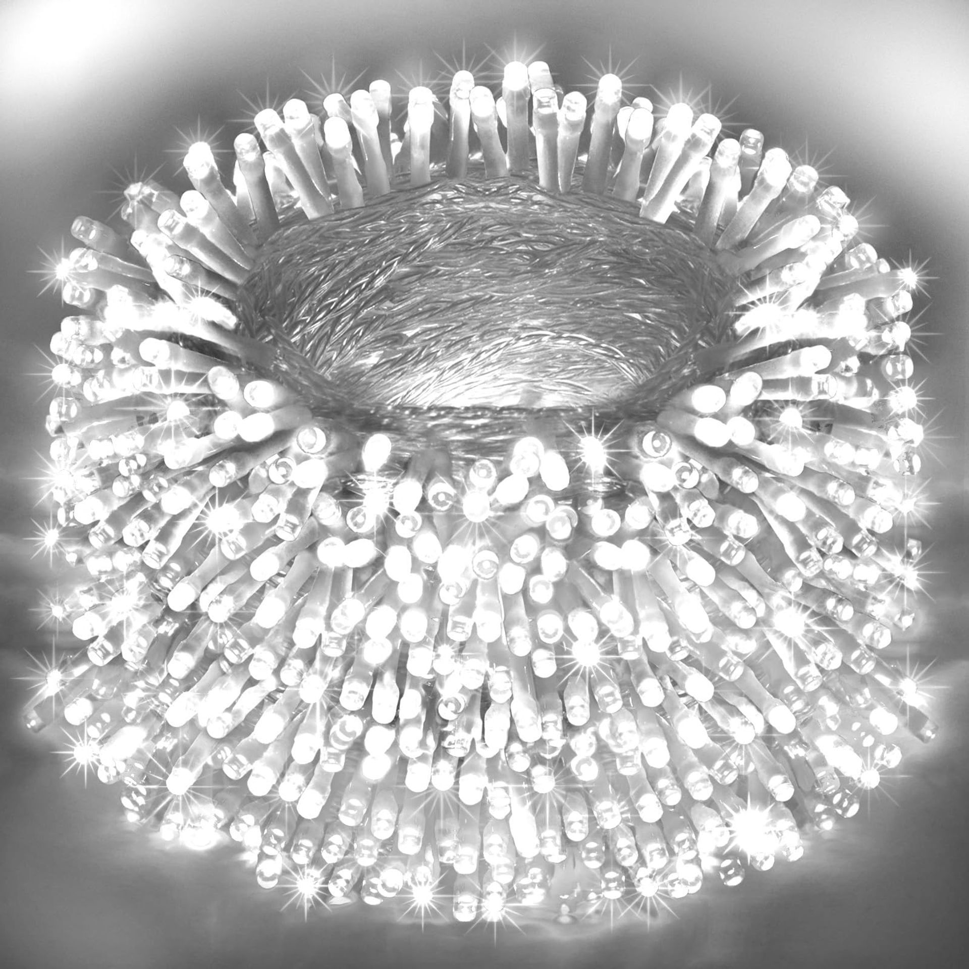 120M 1200 LED Christmas Fairy String Lights 12 Modes Memory Timer Waterproof Outdoor Décor - Cool White 120M 1200LED - Student Essentials