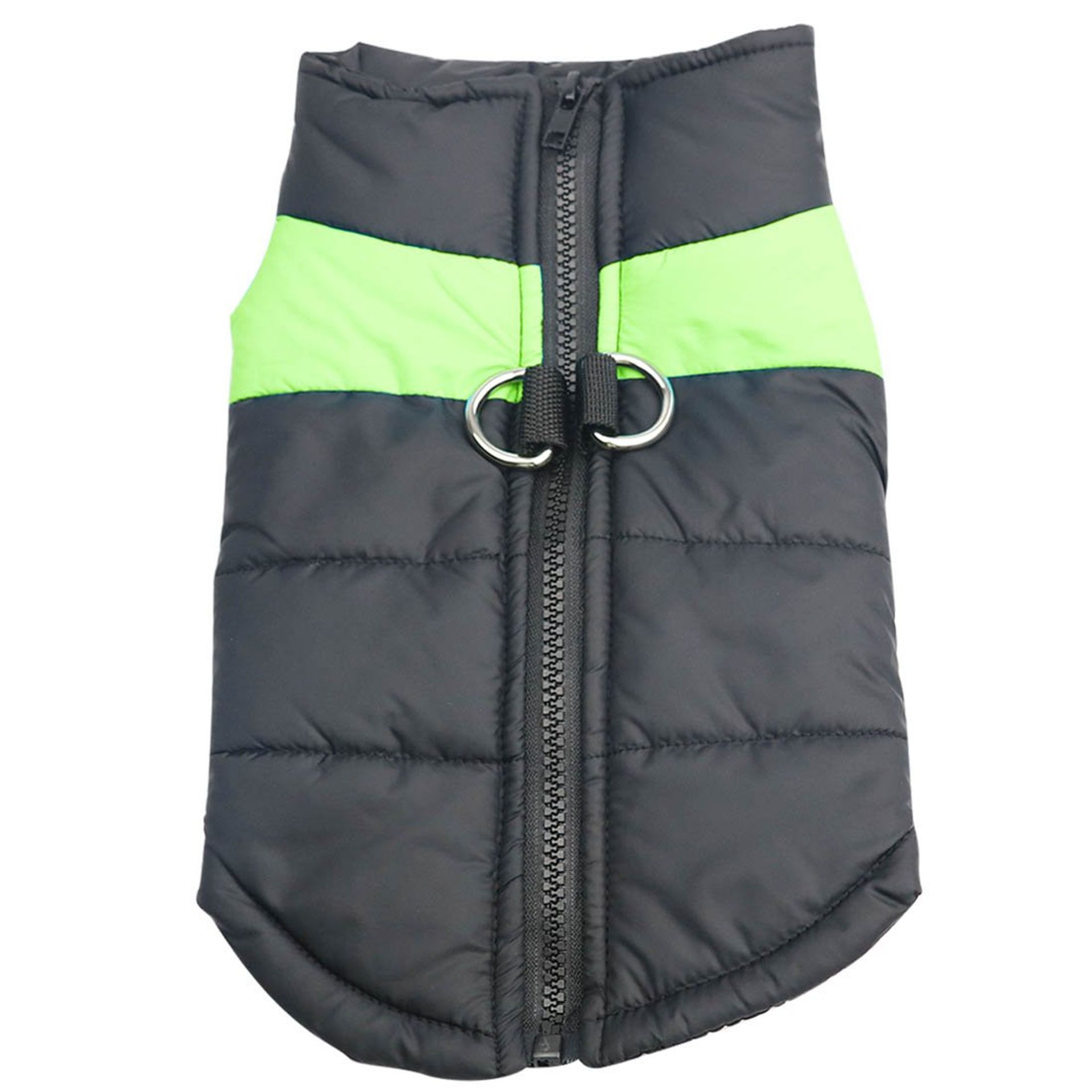 Dog Winter Coat Waterproof Jacket Warm Padded Pet Clothing for Dogs & Cats - Green 5XL