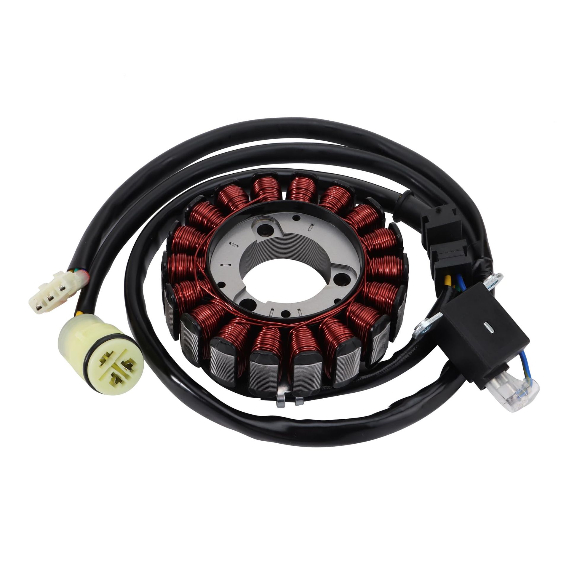 DC 18 Coil Motorcycle Magneto Stator Coil Ignition Generator Replacement for Honda TRX300 TRX300FW Foreman Big Red - TRX300