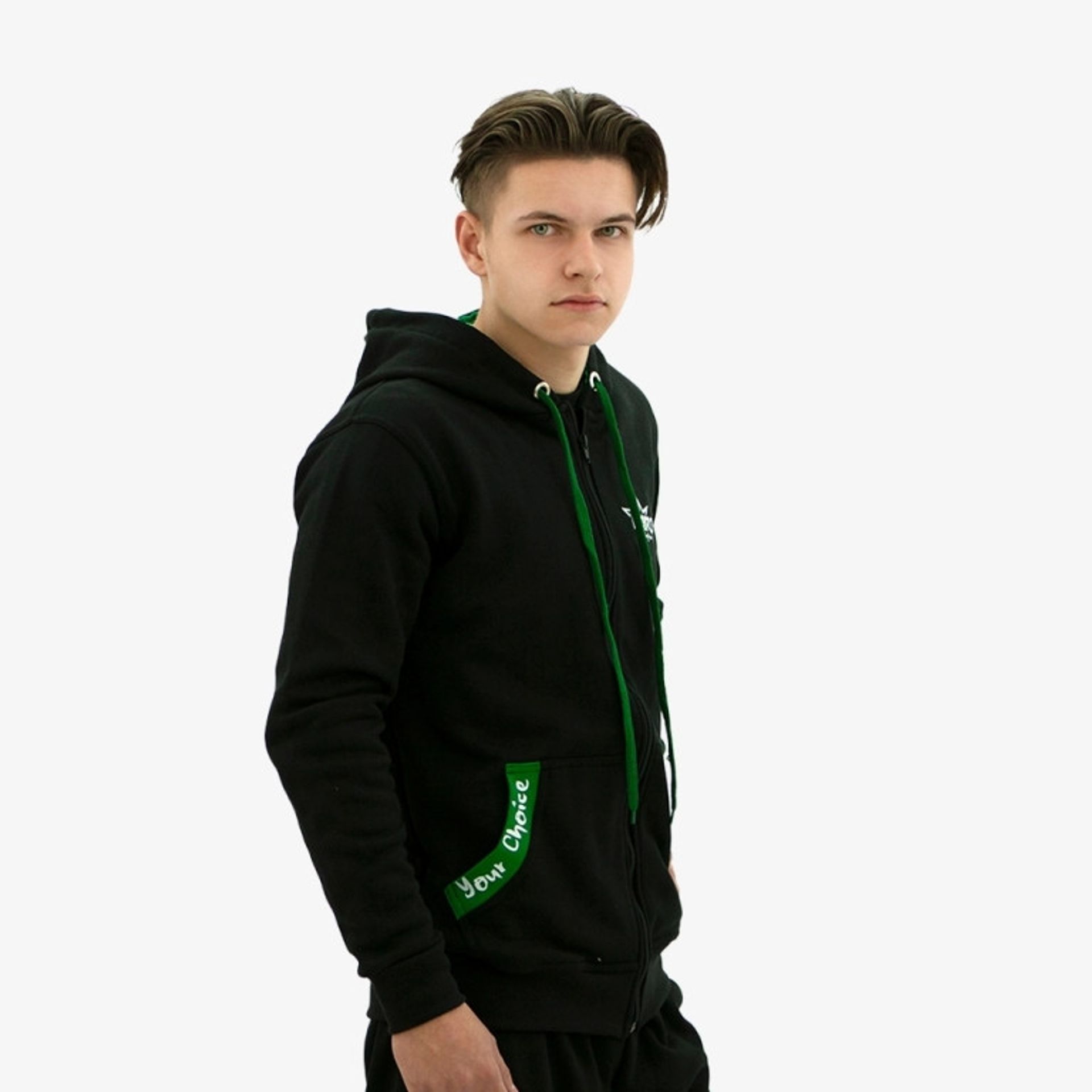 Forza - Forza Summer Tracksuit Zipper - Black / Light Blue - XL