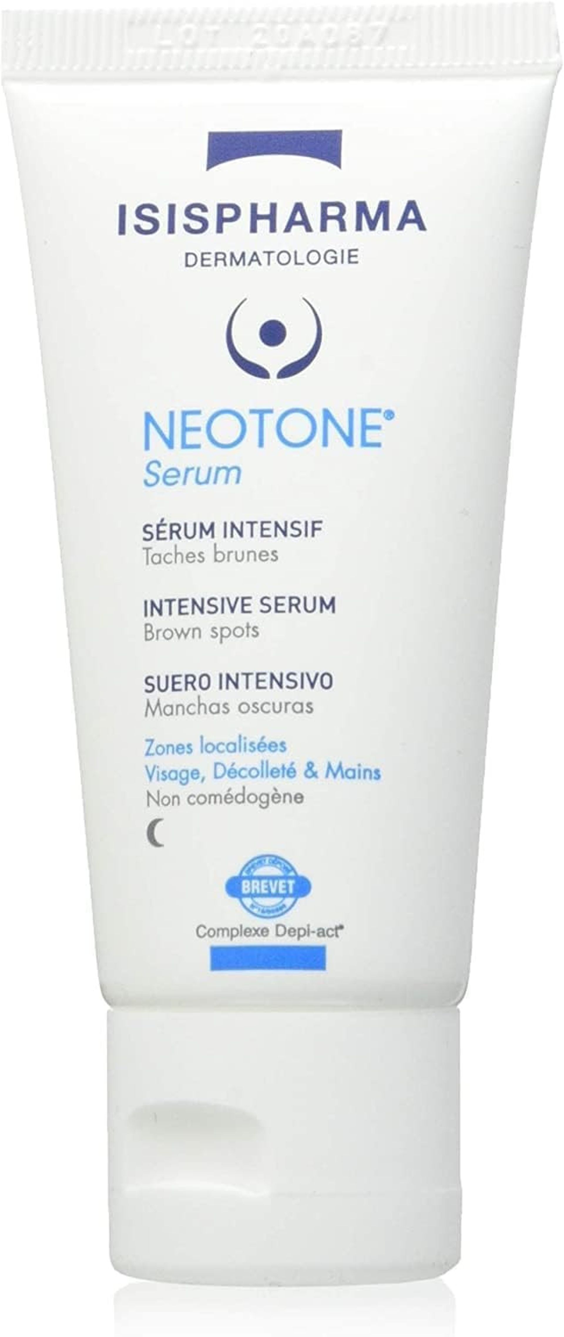 Facial Serum with Glycolic & Salicylic Acid Reduces Dark Spots Peeling Solution - White 30ml