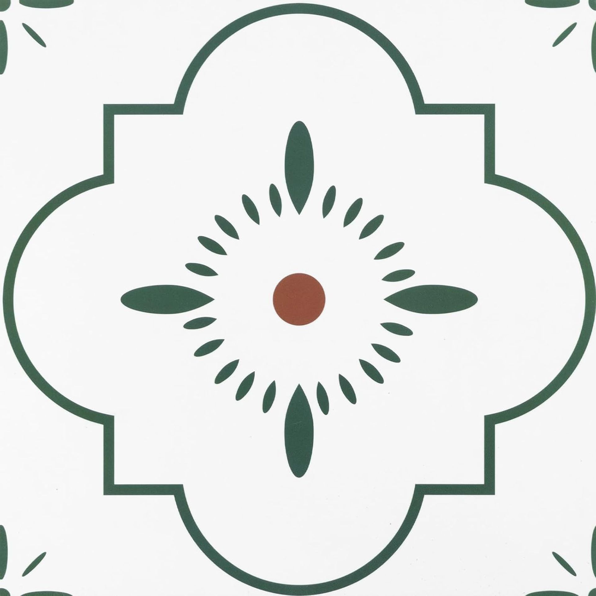 Peel and Stick Vinyl Floor Tiles Waterproof Self Adhesive PVC Flooring for Kitchen Bathroom and Living Room - Green Stone-plastic 20Pcs