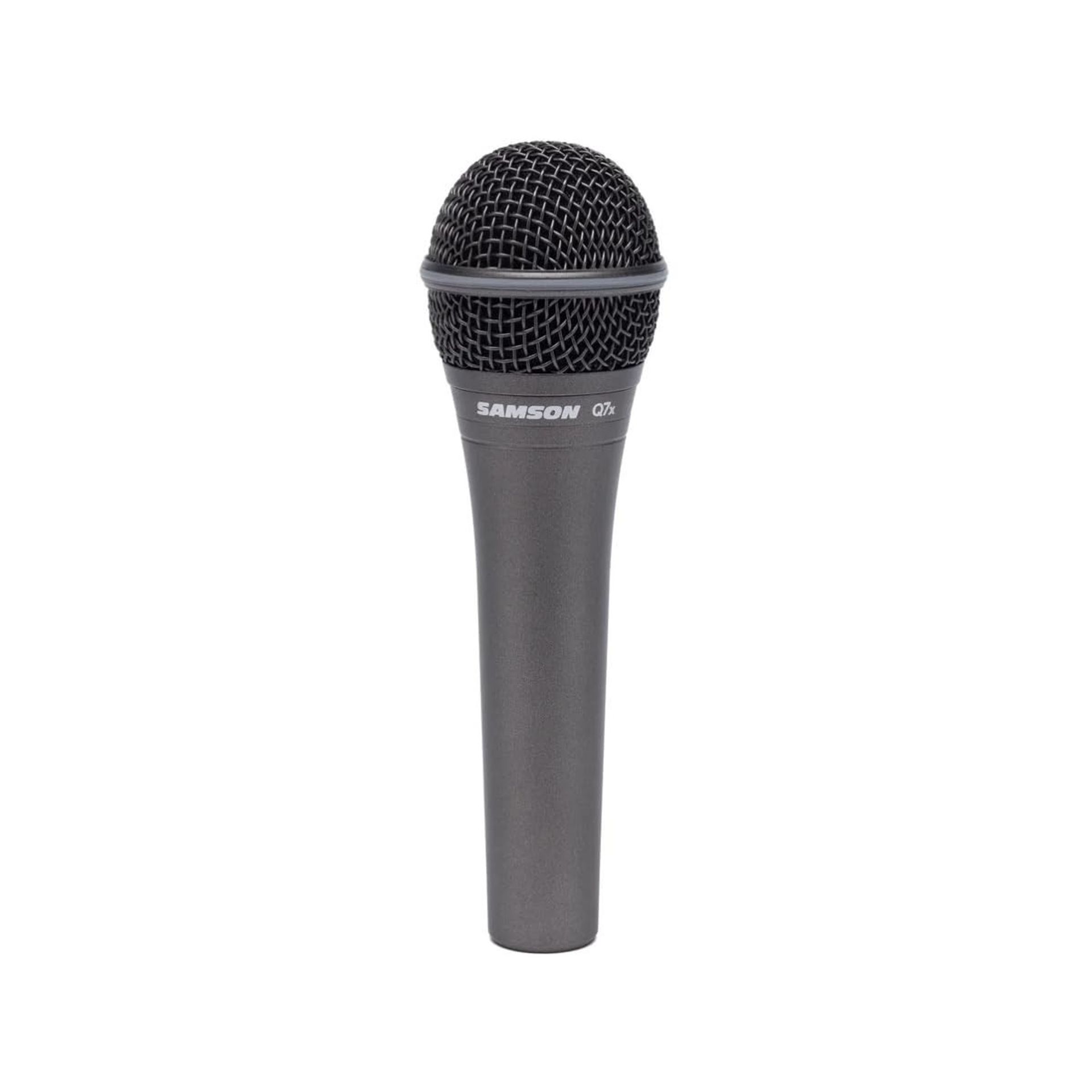 Dynamic Vocal Microphone Professional Supercardioid Live & Studio Performance - Black SAQ7X - Student Essentials