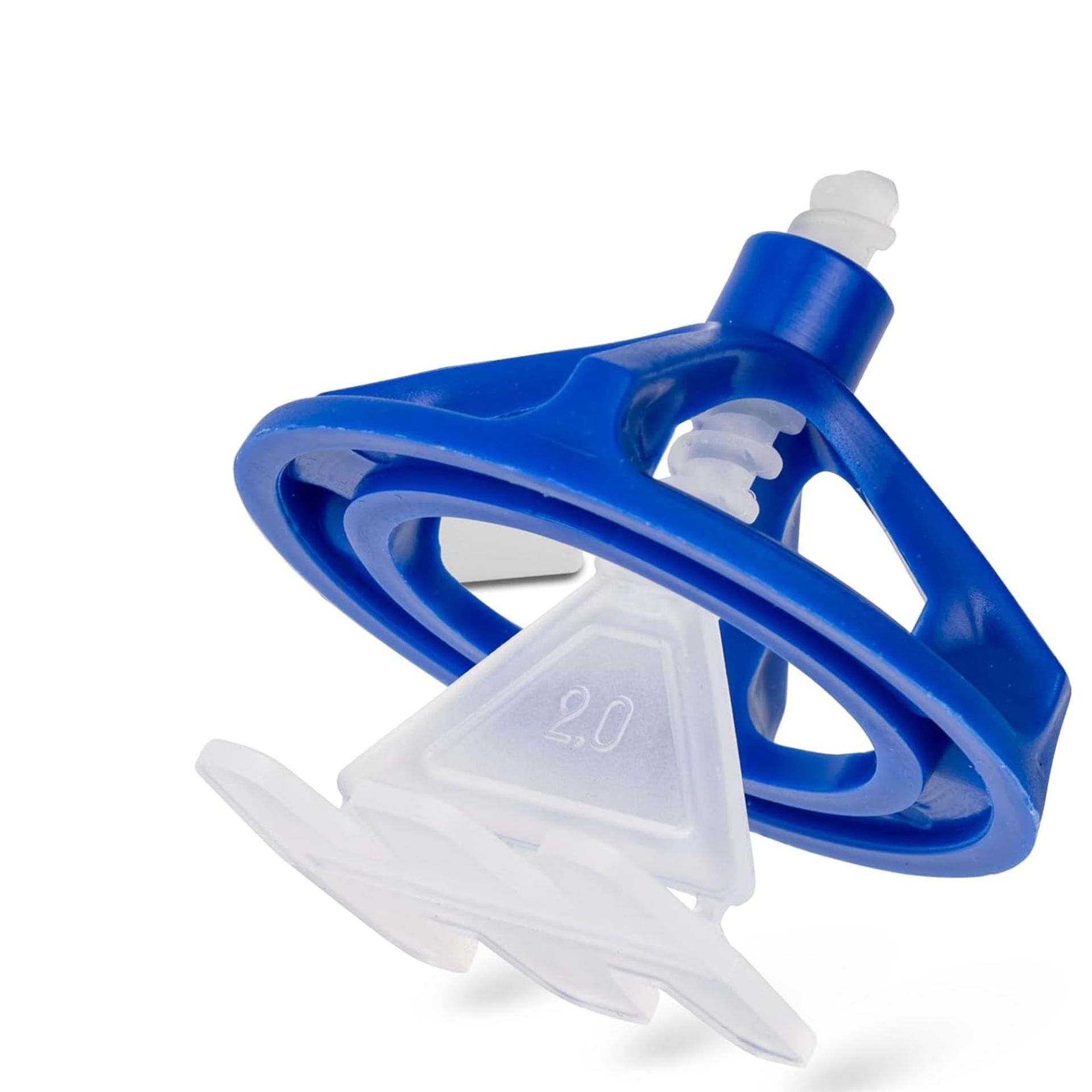 Tile Leveling System 400PCS Reusable Tile Levelling Tool with Spacers & Nuts for Wall and Floor Installation - Blue 2.0mm