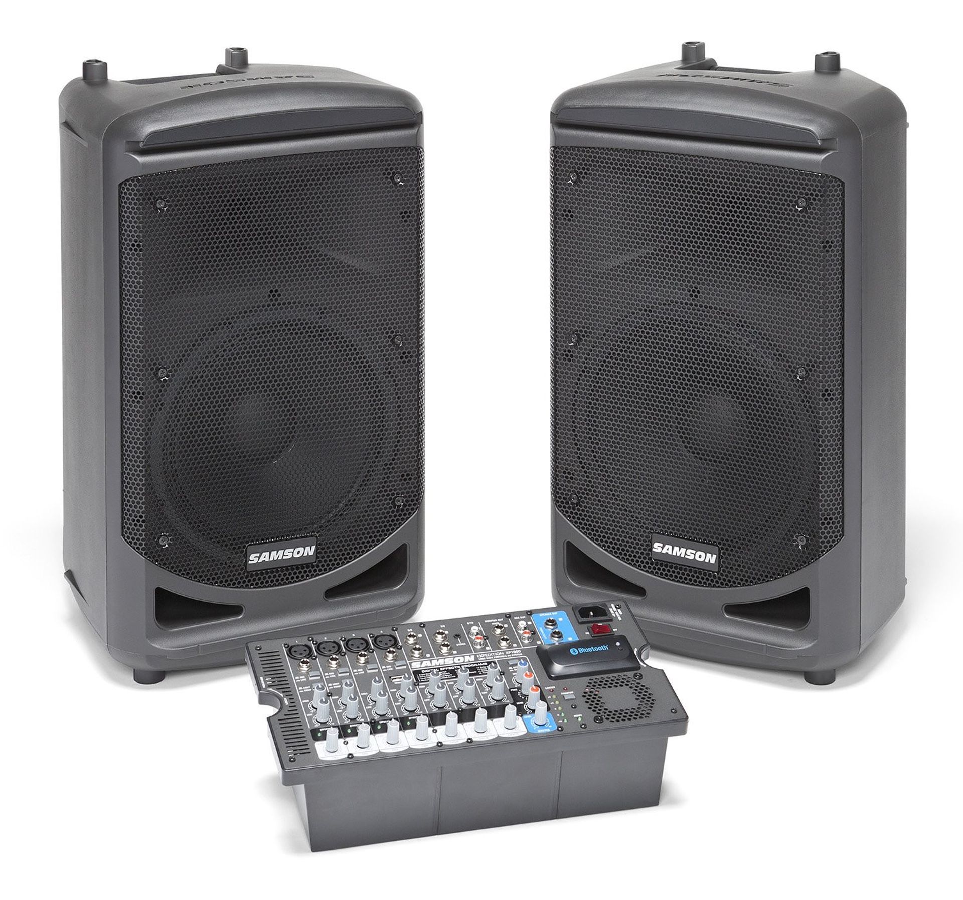 Portable PA System Bluetooth Mixer 1000W All-in-One Sound Kit - Black XP1000 - Spring Refresh