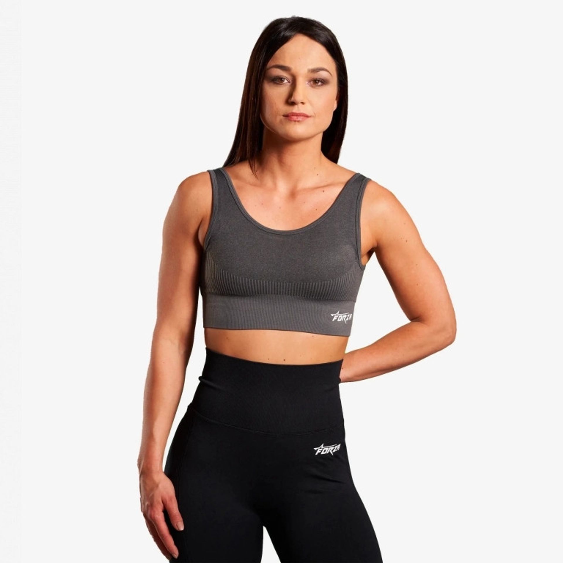 Forza Sport Bra - Shadow Grey - Large