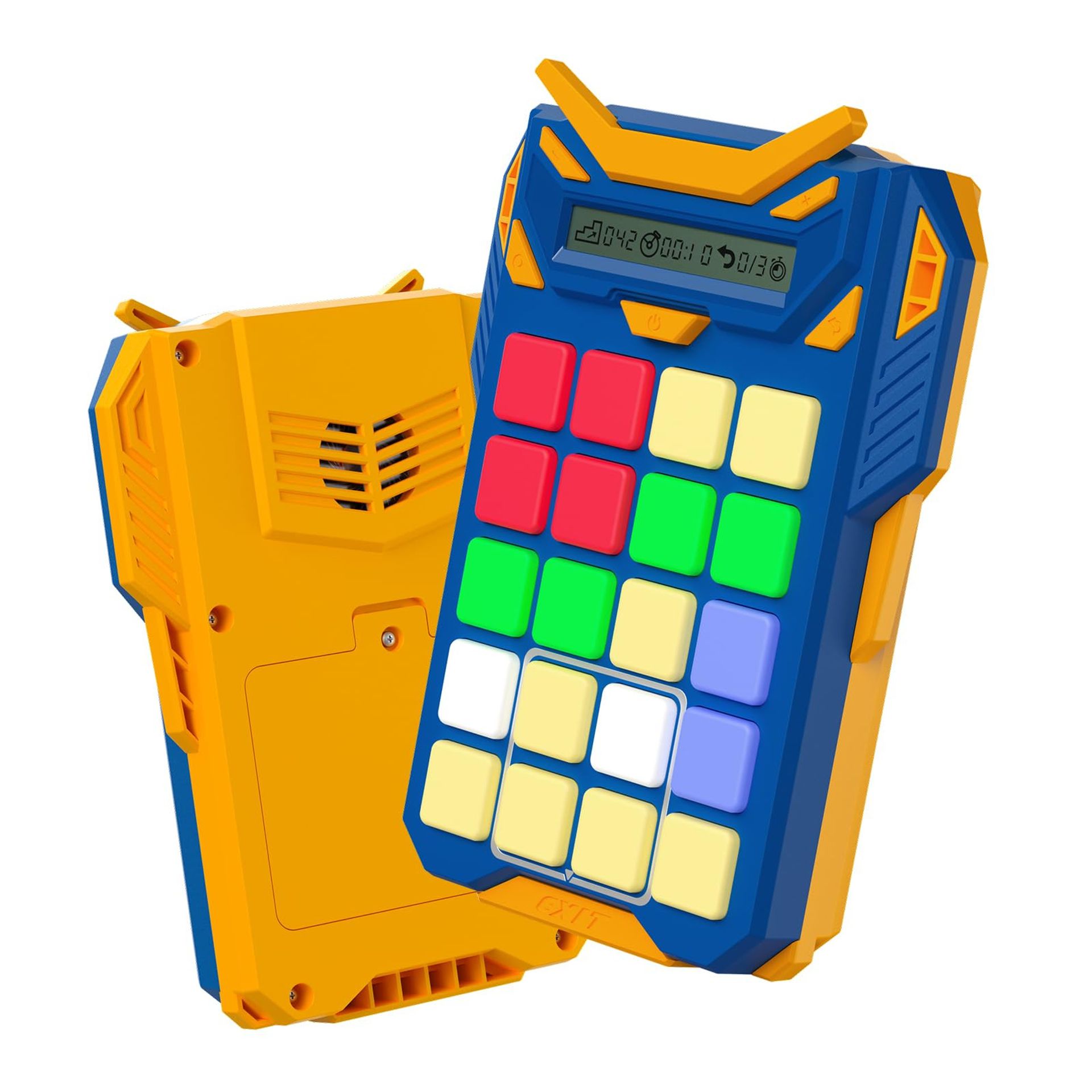 Handheld Puzzle Game Brain Teaser Sensory Fidget Toy for Kids, Teens & Adults - Blue Handheld Fidget