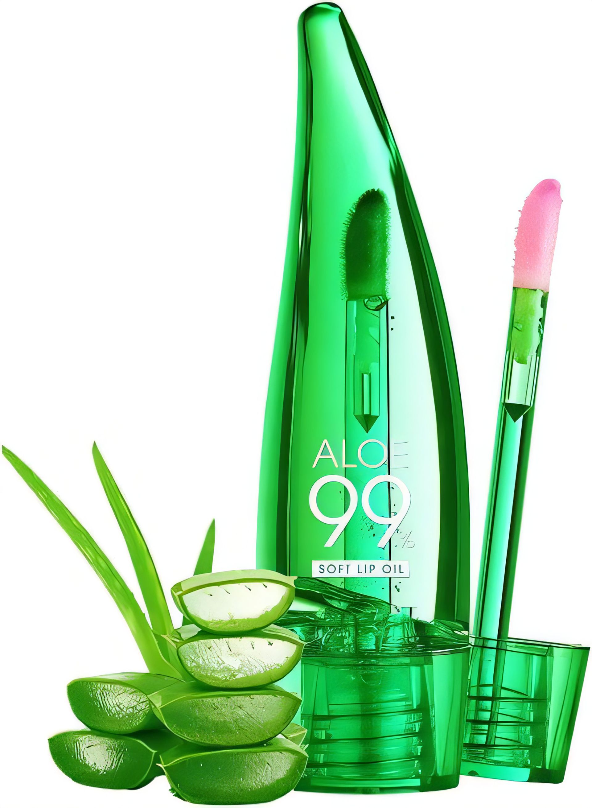Aloe Colour-Changing Lip Oil - Moisturising & Nourishing Lip Care (3pcs) - Valentines