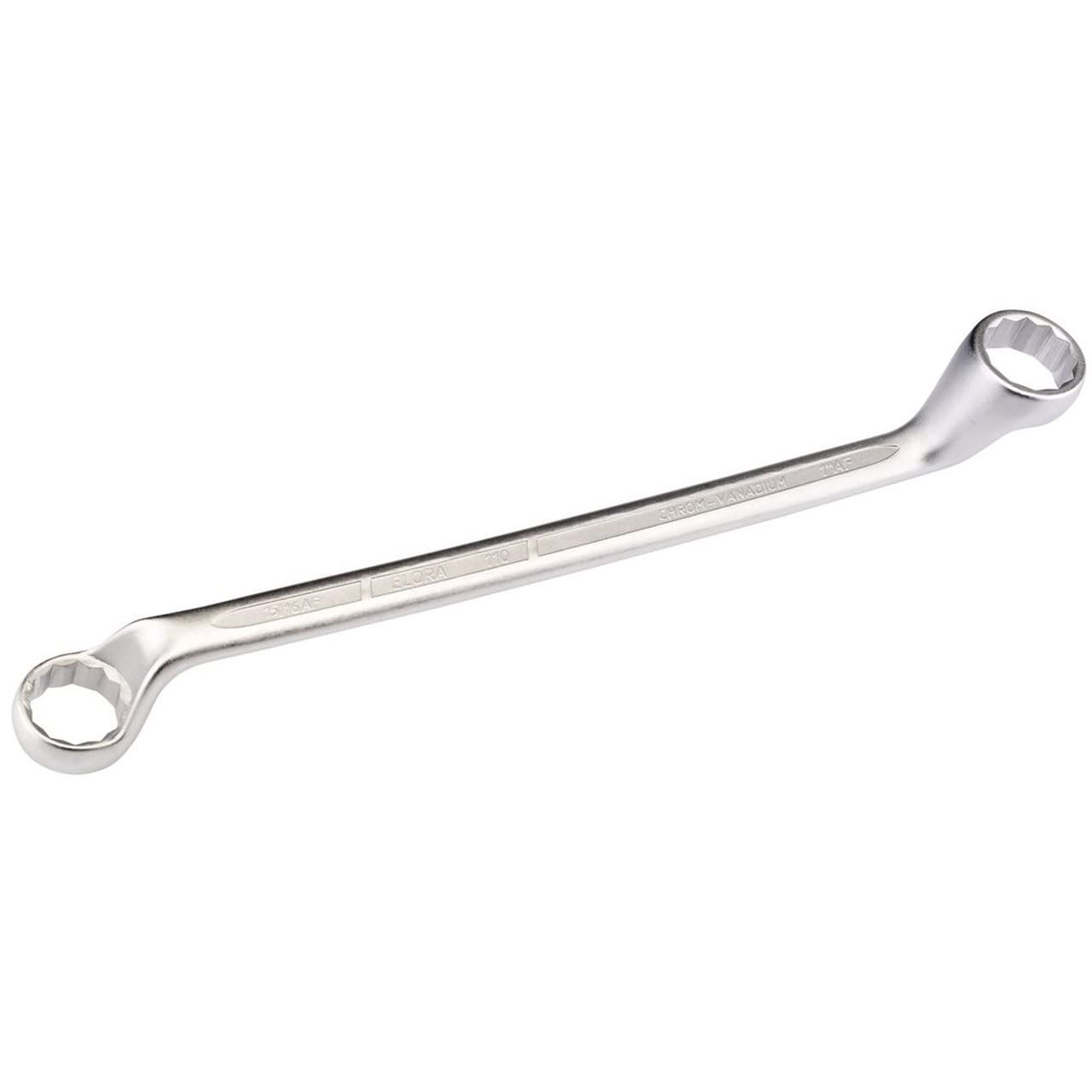 Elora Deep Crank Imperial Ring Spanner Heavy-Duty 15/16" x 1" AF - Blue 15/16 x 1"