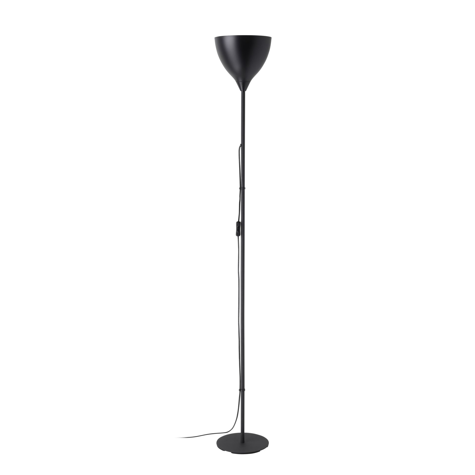 VILASTROSI-E Floor Lamp – Black Steel E27