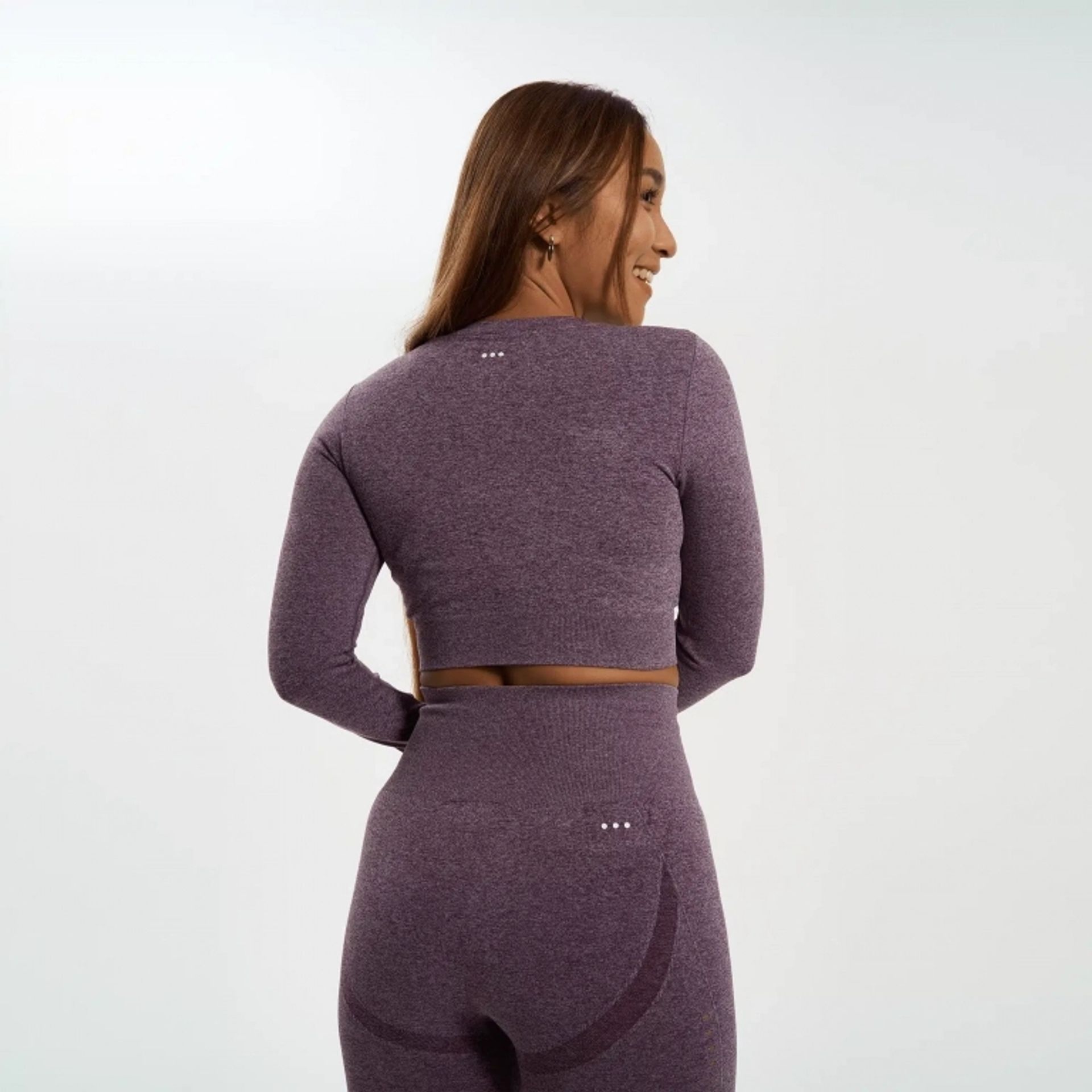 Forza Crop Top Ls Recharge - Medium