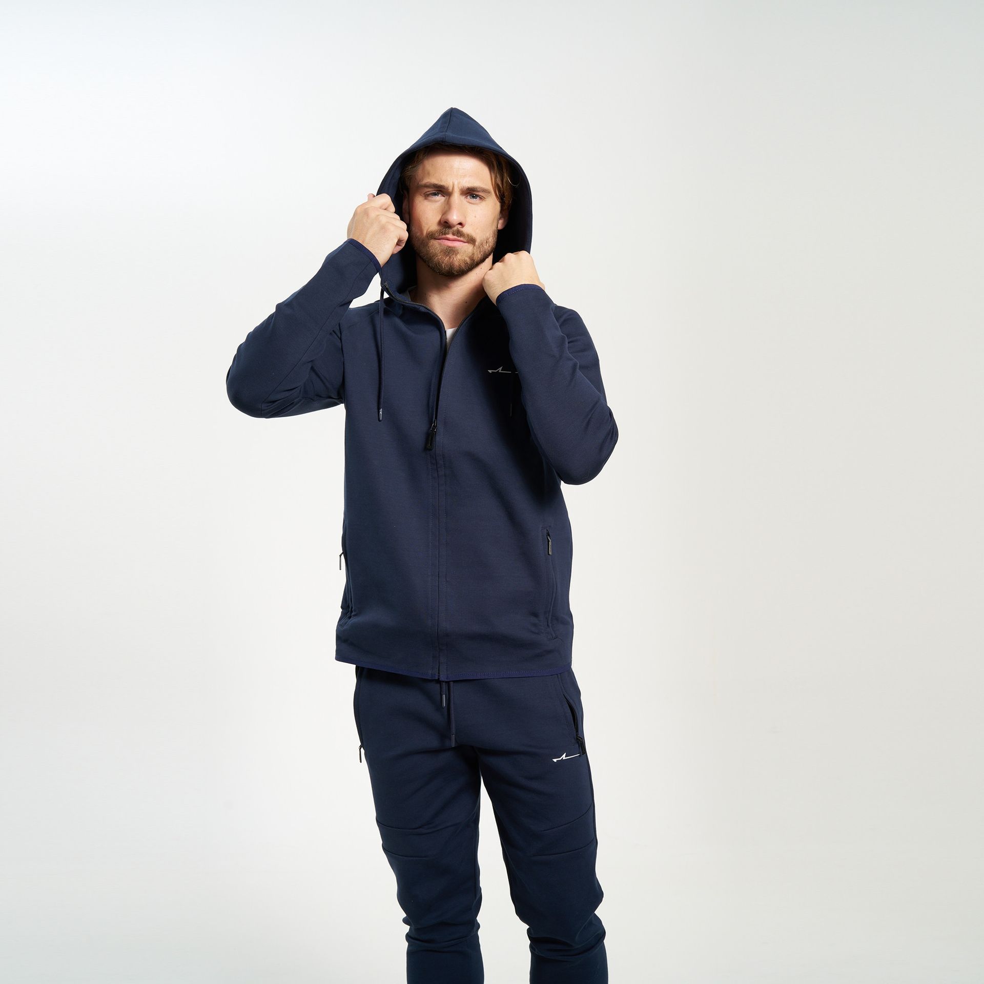 Forza Men Urban Sweat Jacket Navy - Xxl - Navy