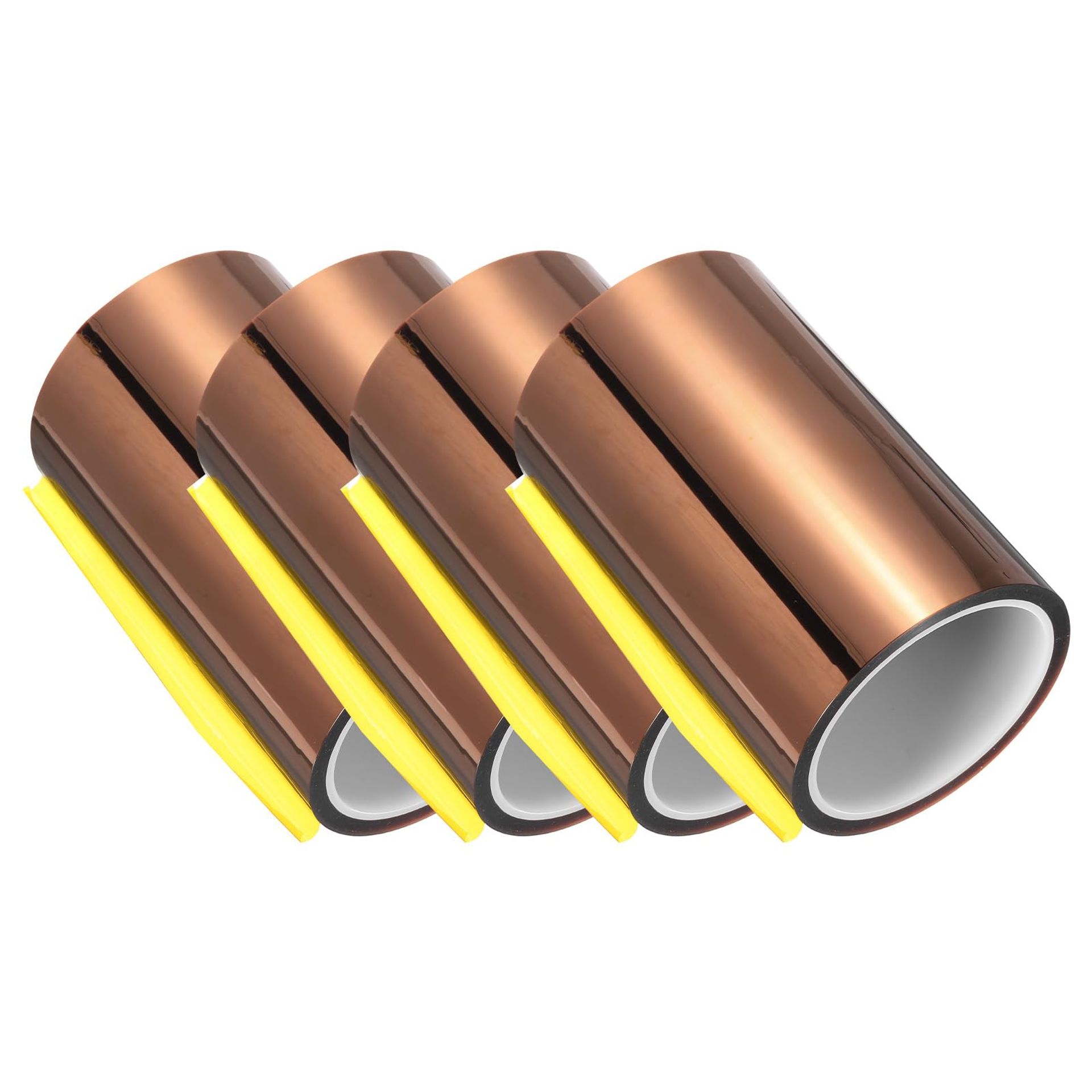 Heat Resistant Tape High Temperature Polyimide for Soldering, Heat Press & Circuit Board Protection - Brown 150mmx33m