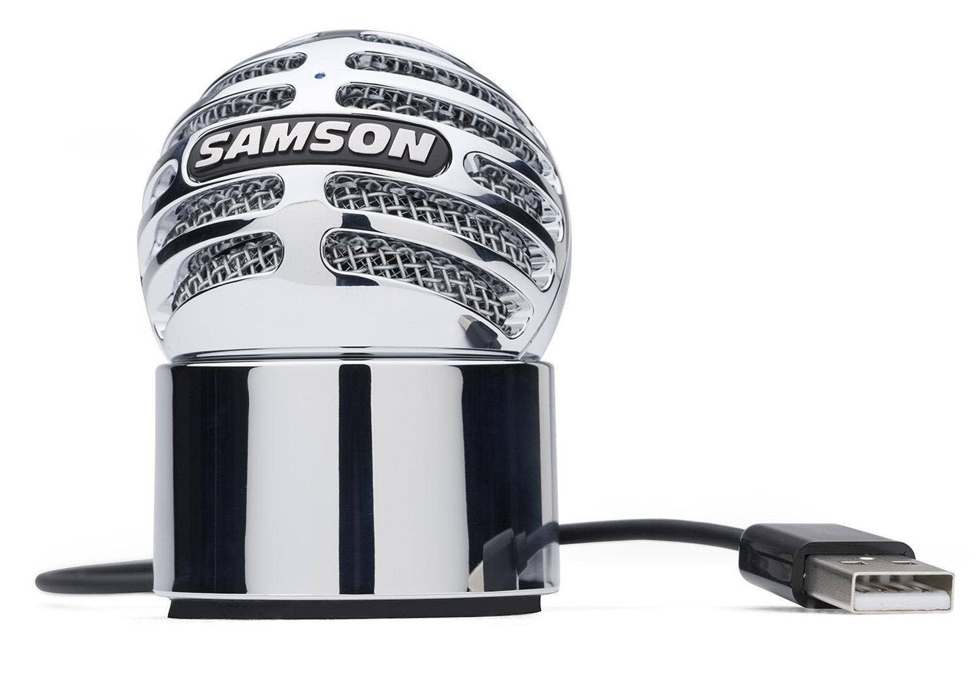 USB Condenser Microphone for Computer Recording Plug-and-Play Desktop Mic with Tripod Stand - White Compact - Student Essentials