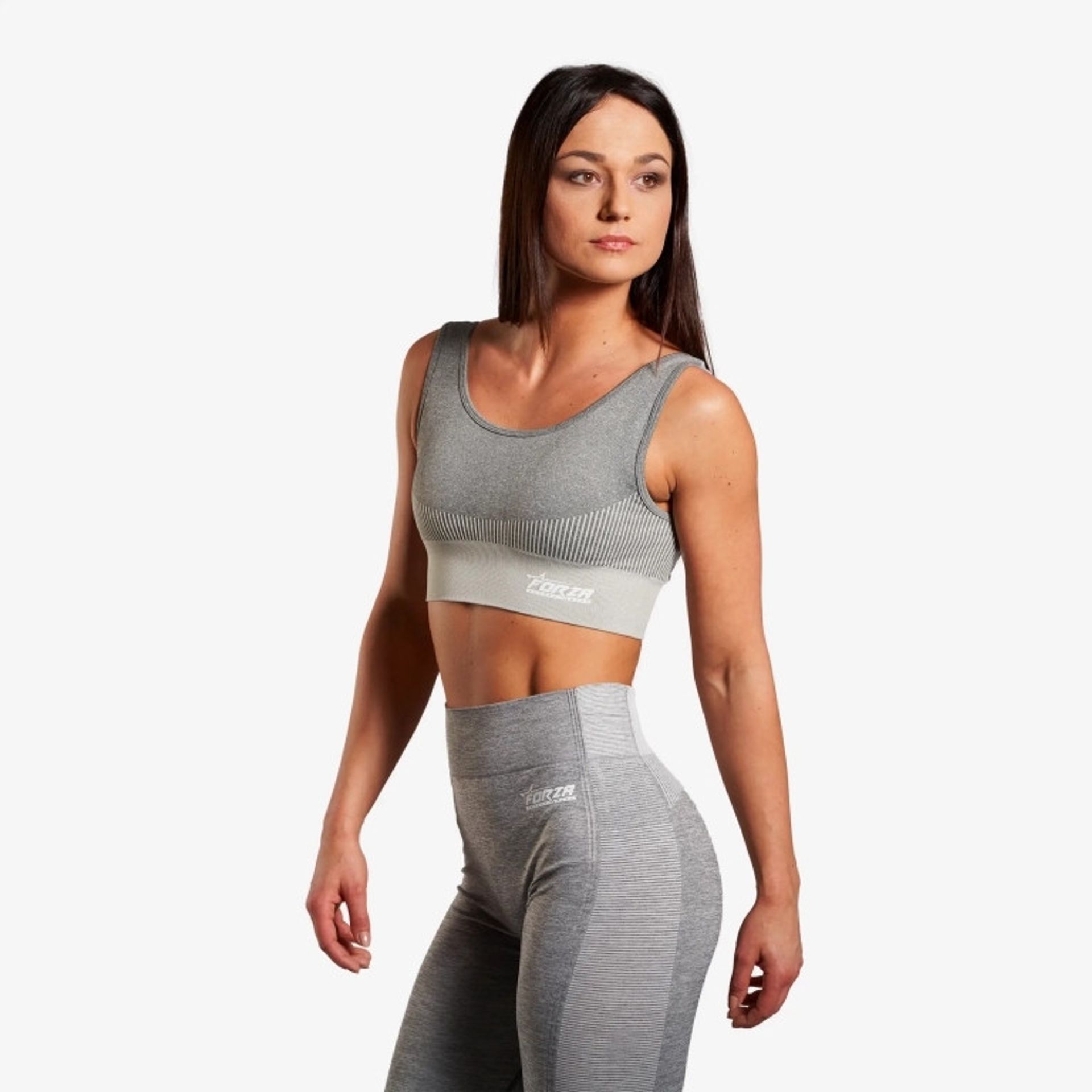 Sports Sports Bra - Light Grey - Medium