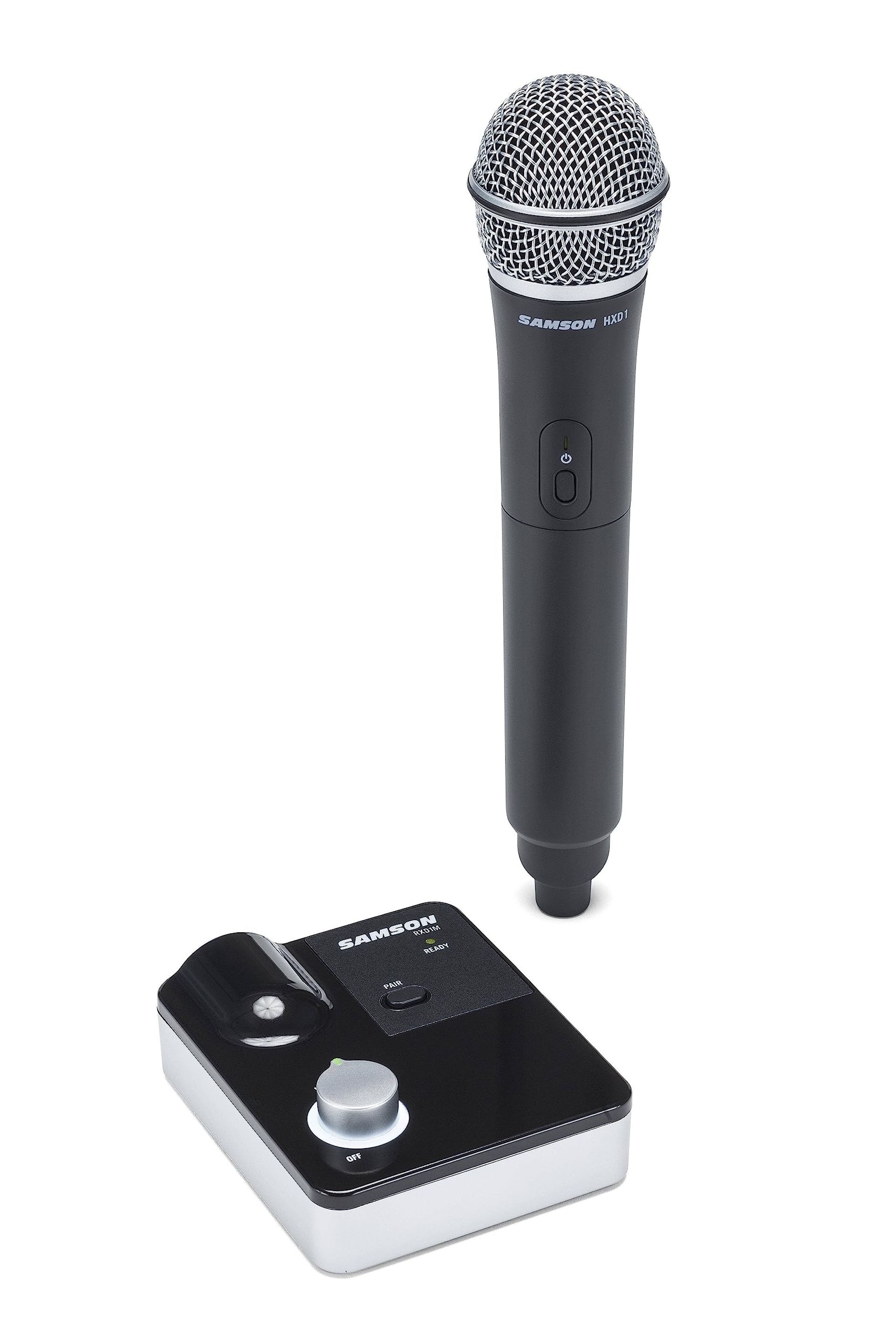 Wireless Microphone System for Professional Audio Streaming UHF Digital XPDm Handheld - Black - Student Essentials