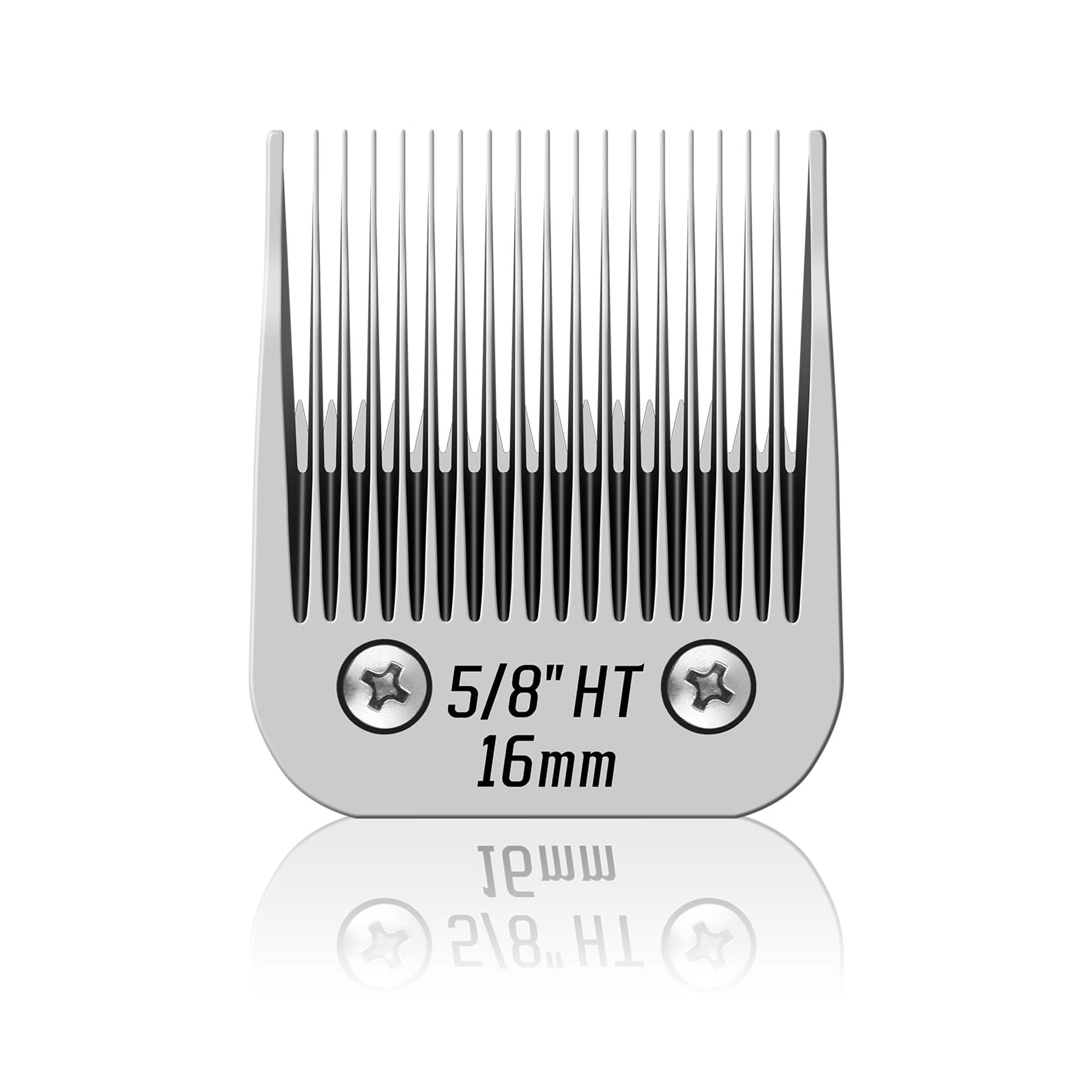 Pet Dog Grooming Detachable Blade Compatible with Andis, Oster, Wahl, Moser & Masterclip Clippers - 5/8HT-16mm