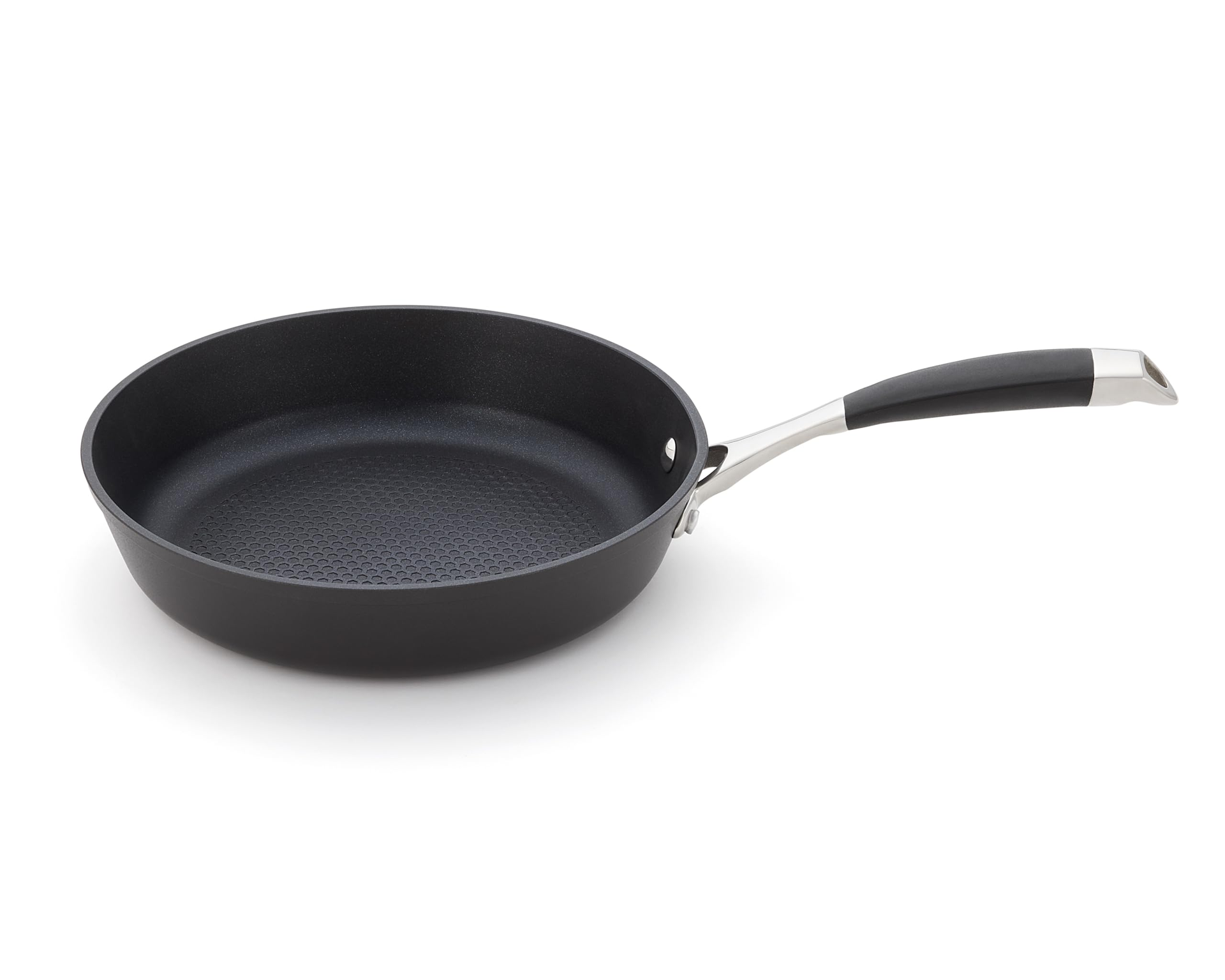 Stellar Non-Stick Frying Pan Induction Suitable Oven & Dishwasher Safe Stay Cool Handle - Black 24cm - Spring Refresh