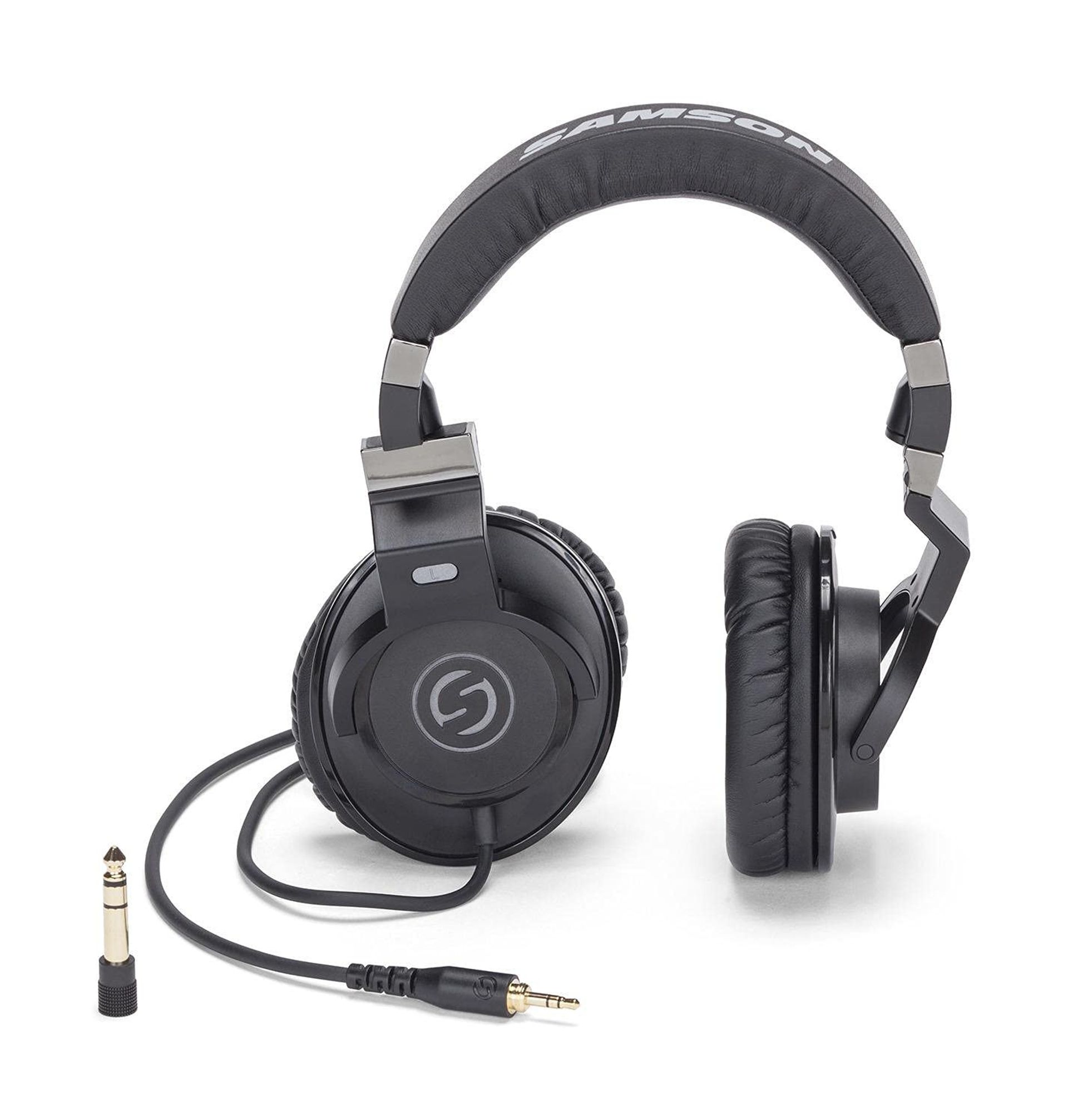 Professional Studio Headphones Closed-Back Design 45mm Drivers Lambskin Cushions - Black One Size