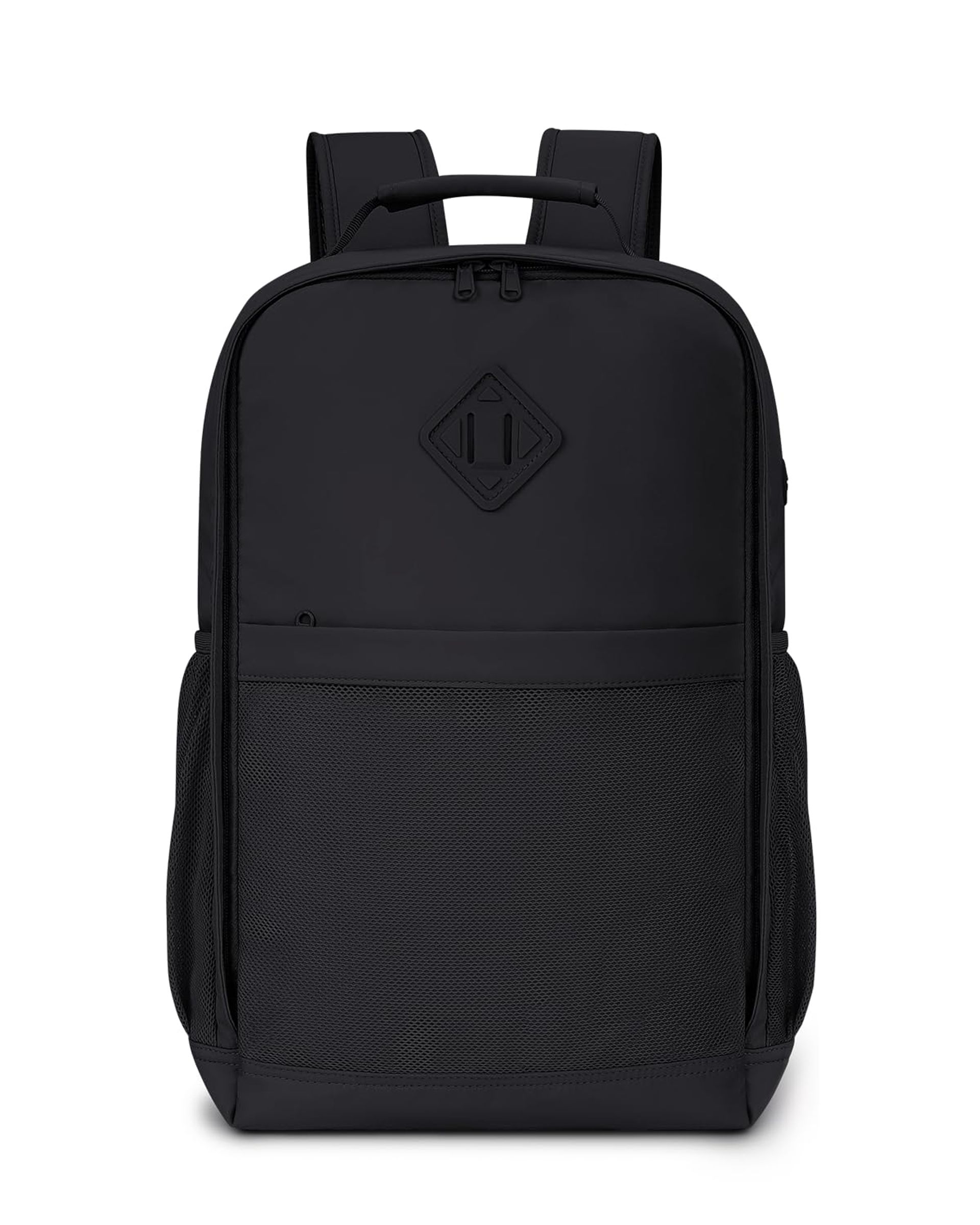Travel Backpack Cabin Size 32L Water-Resistant Rucksack for 15.6" Laptop - Black 45x36x20cm