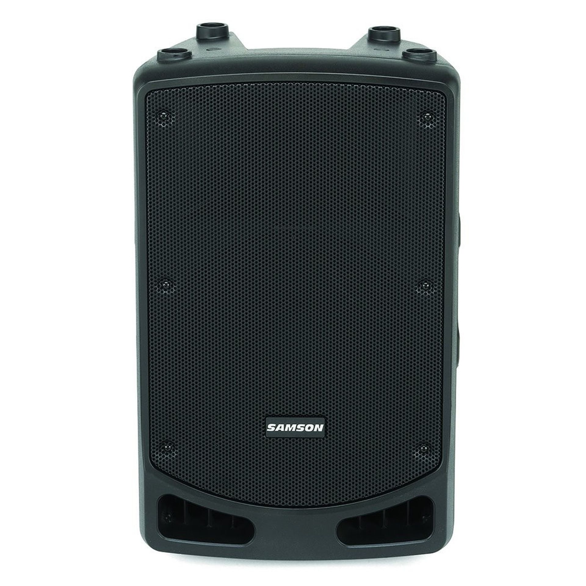 Samson 12-Inch Active PA Speaker 500W 2-Way Powered Sound System - Black XP112A - Spring Refresh