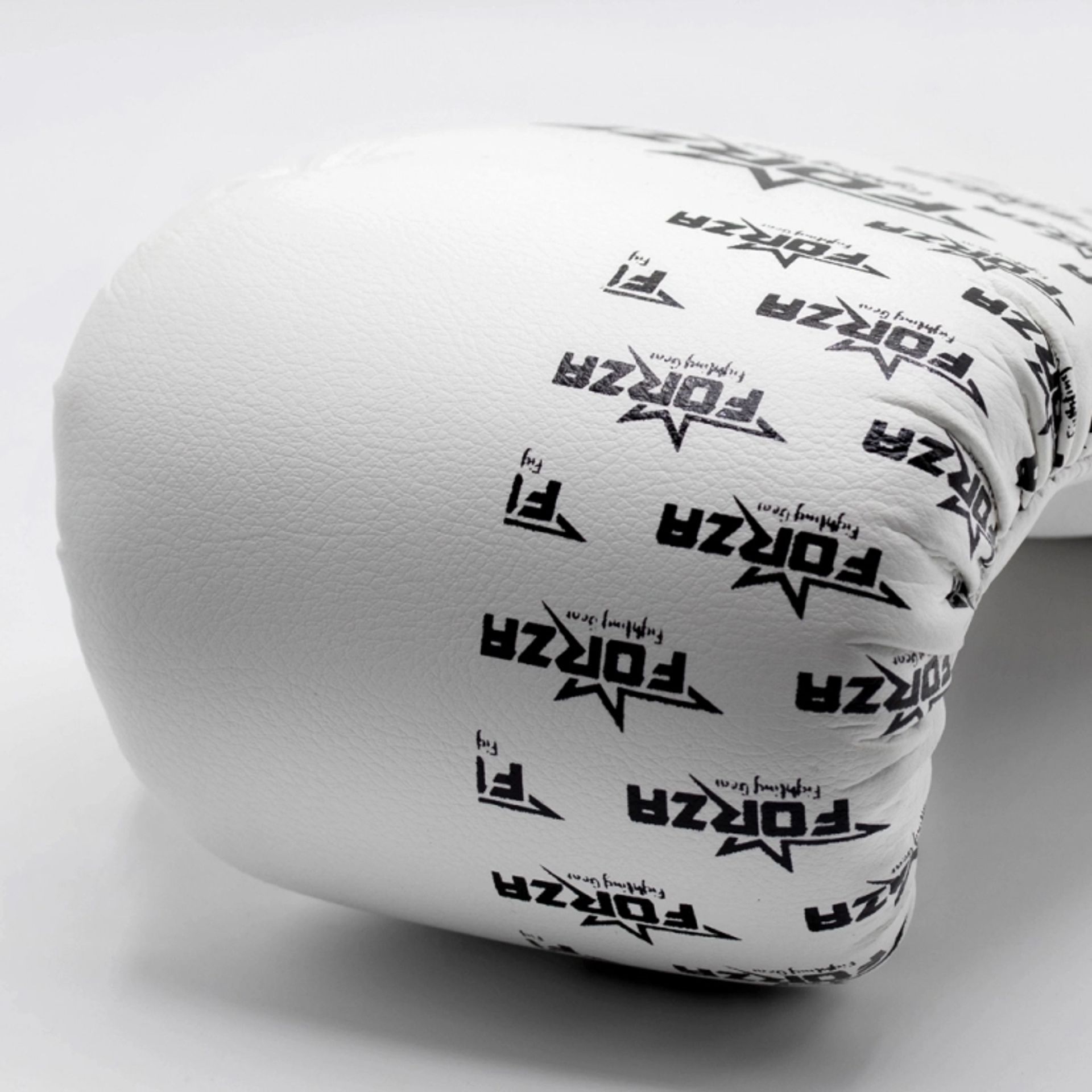 Forza Gloves Advanced Leather – White Black - 12oz