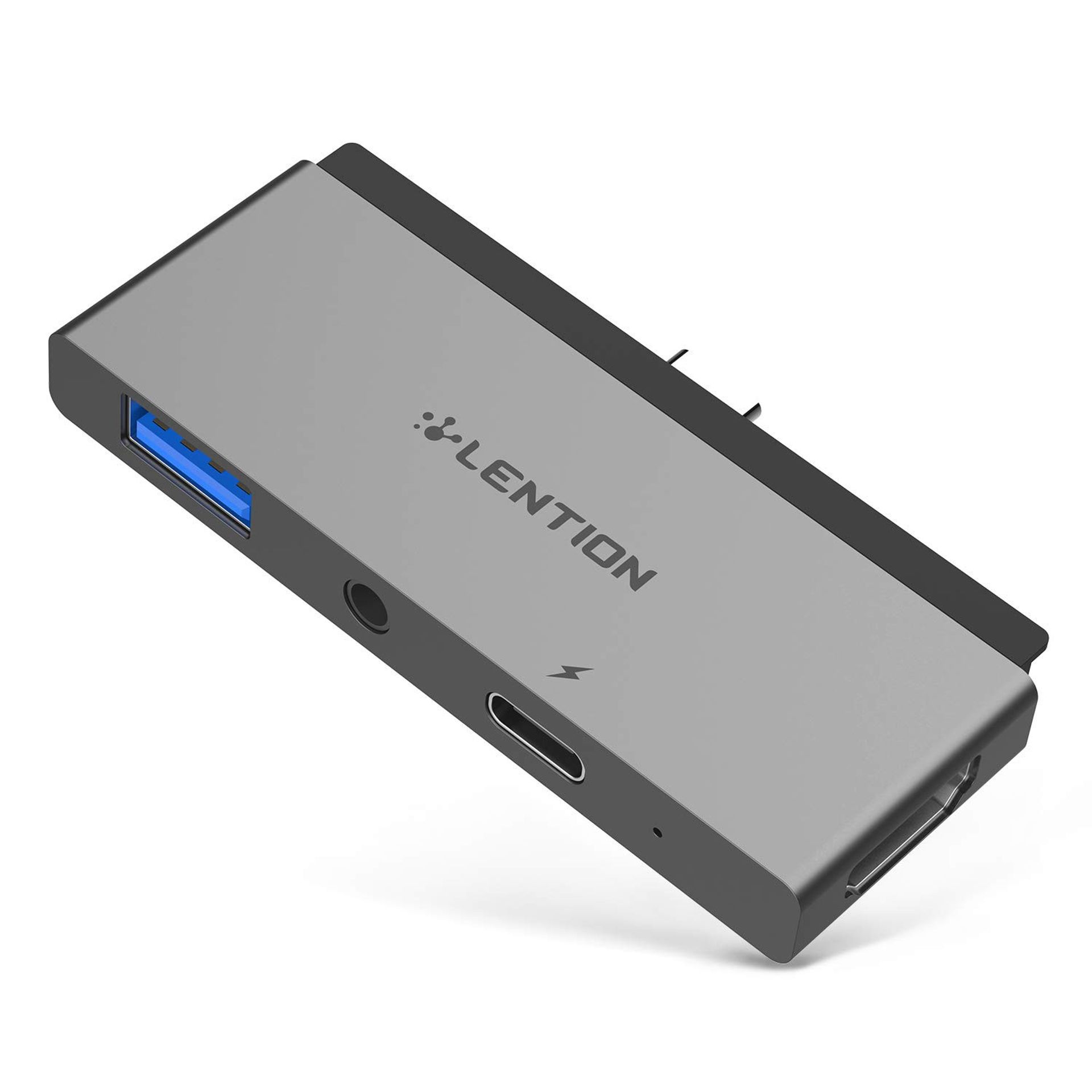 USB C Multi-Port Hub 4K HDMI USB 3.0 SD Card Reader Power Delivery & Audio Adapter for MacBook Pro/Air & iPad Pro - Space Grey CS17