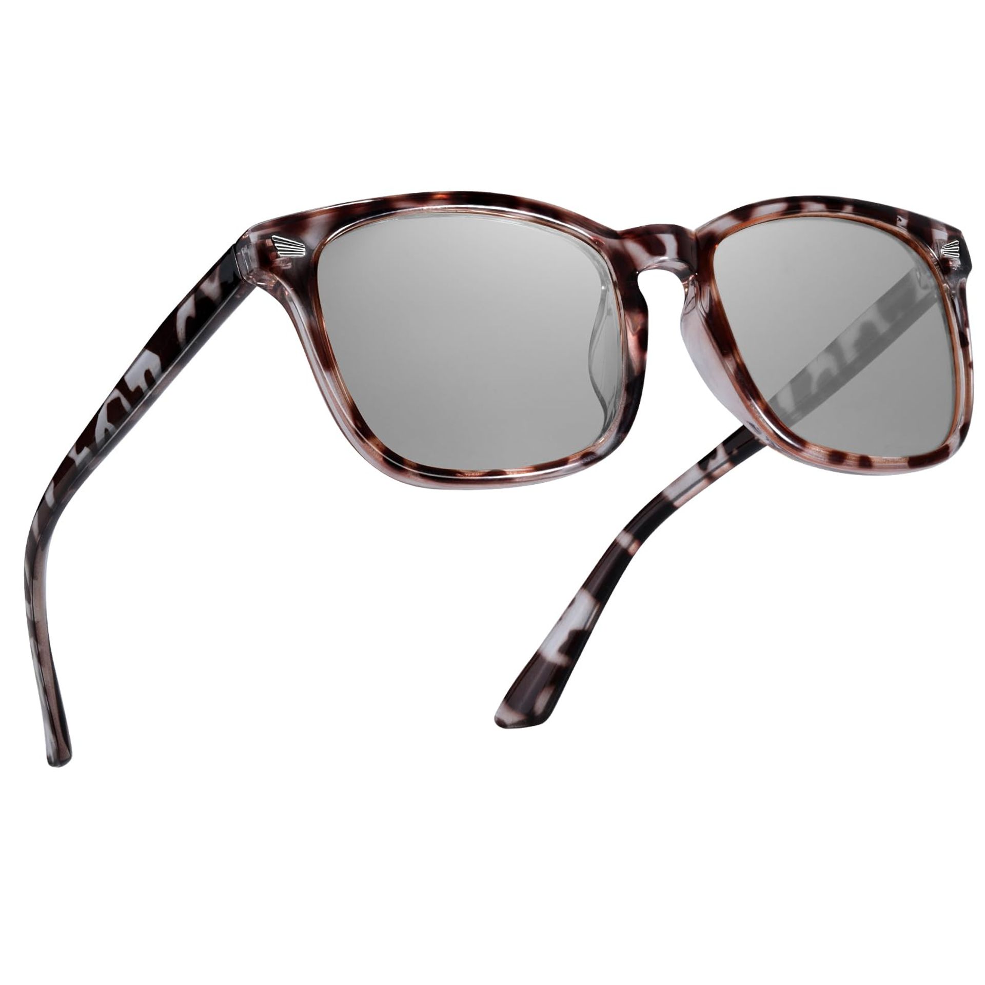 Night Driving Glasses Polarised Anti-Glare UV400 Protection with TAC Lenses for Clearer Vision - White Tor