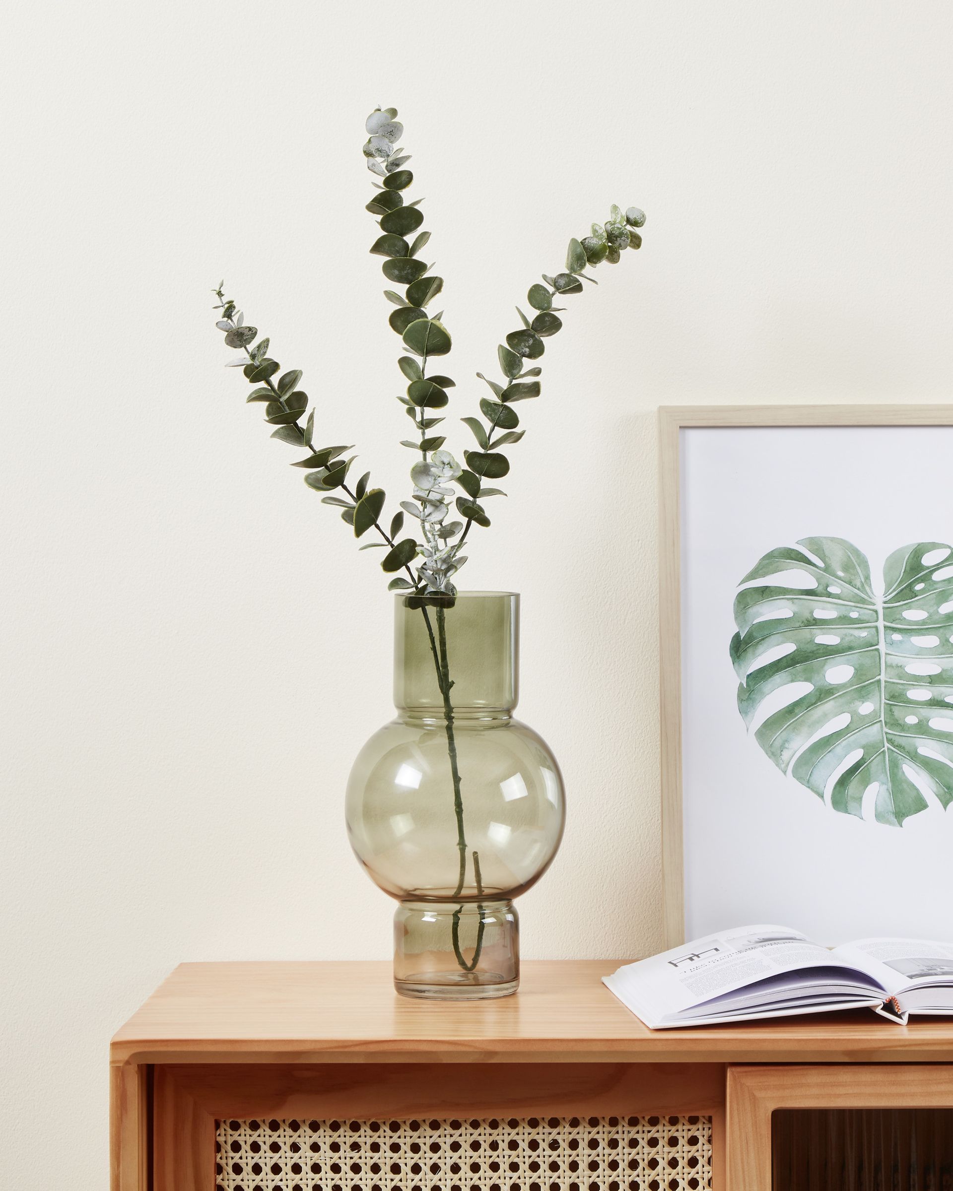 AMPITABE Round Vase – Green 280mm
