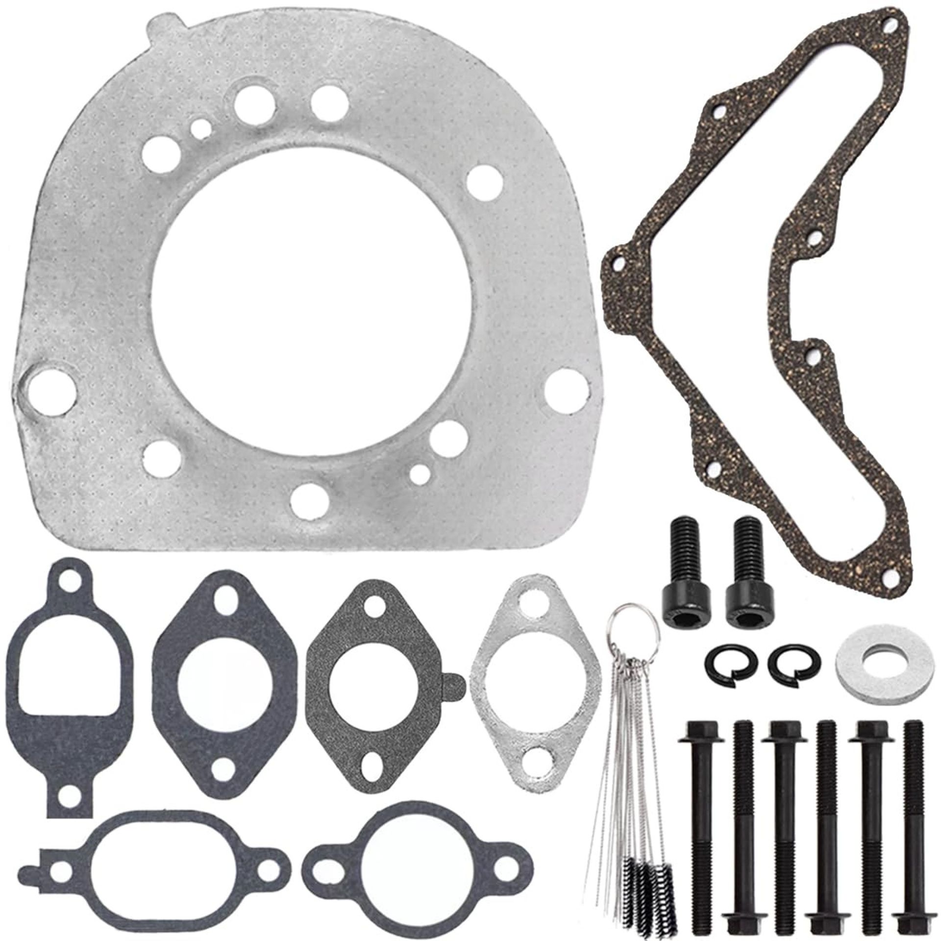 Cylinder Head Gasket Kit Replacement for Kohler SV470–SV620 Engines Fits Toro Lawn Tractors - Silver WA-NL-1221
