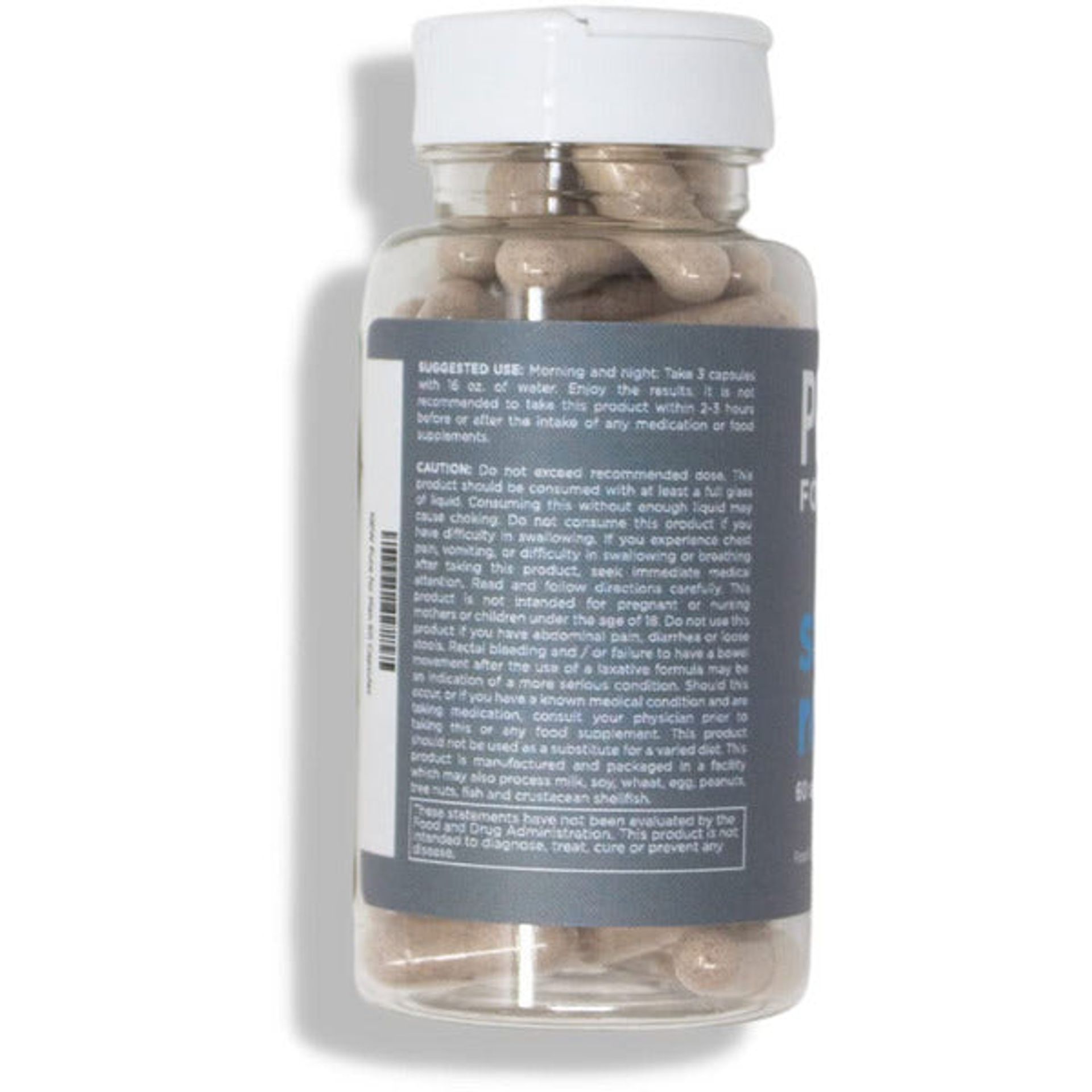 Pure For Men Original Vegan Cleanliness Stay Ready Fibre Supplement, 60 C