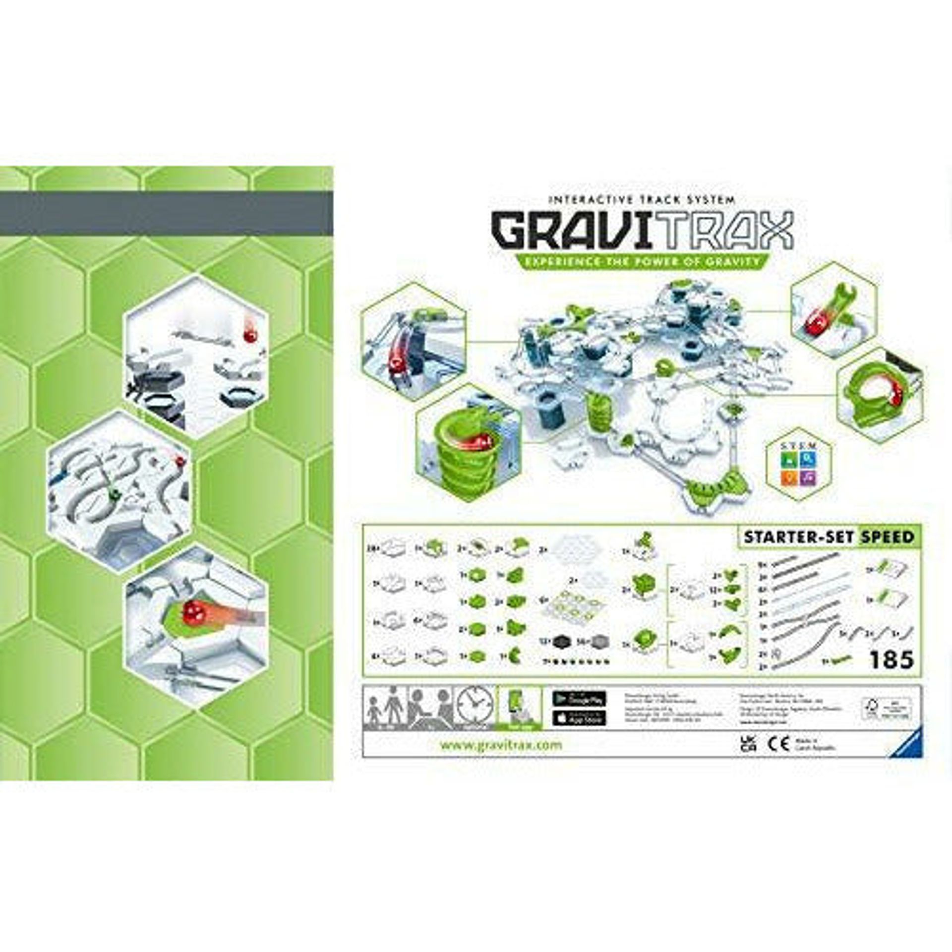 Ravensburger GraviTrax Starter Set Speed - Marble Run, STEM And