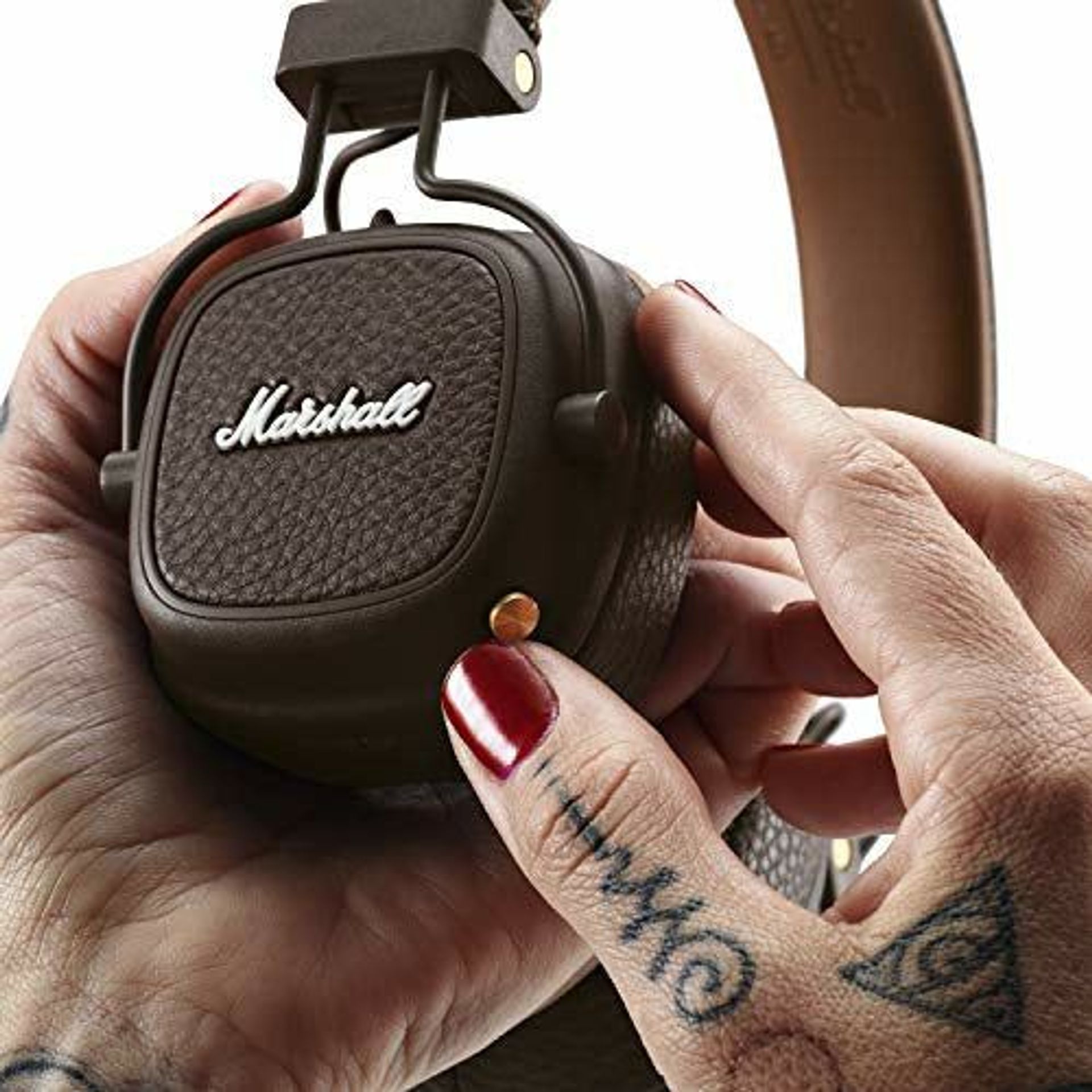 MARSHALL Major III Wireless Bluetooth Headphones - Brown