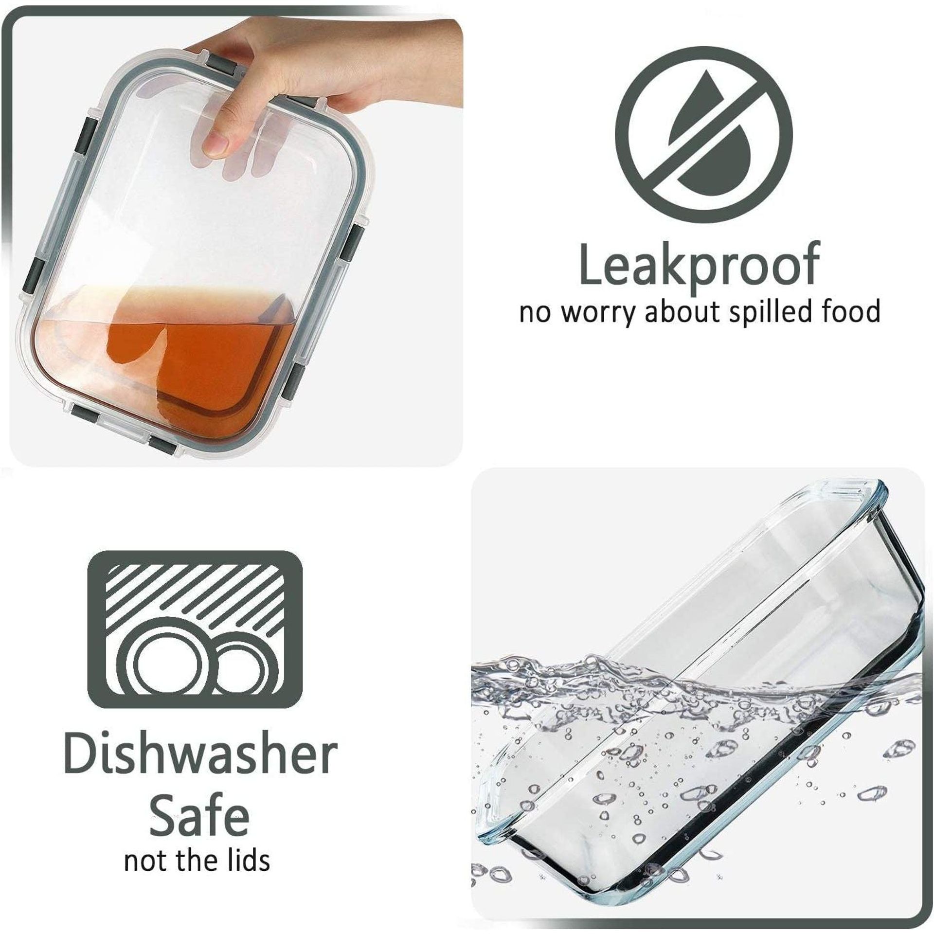 circo Glass Food Containers - Set of 5