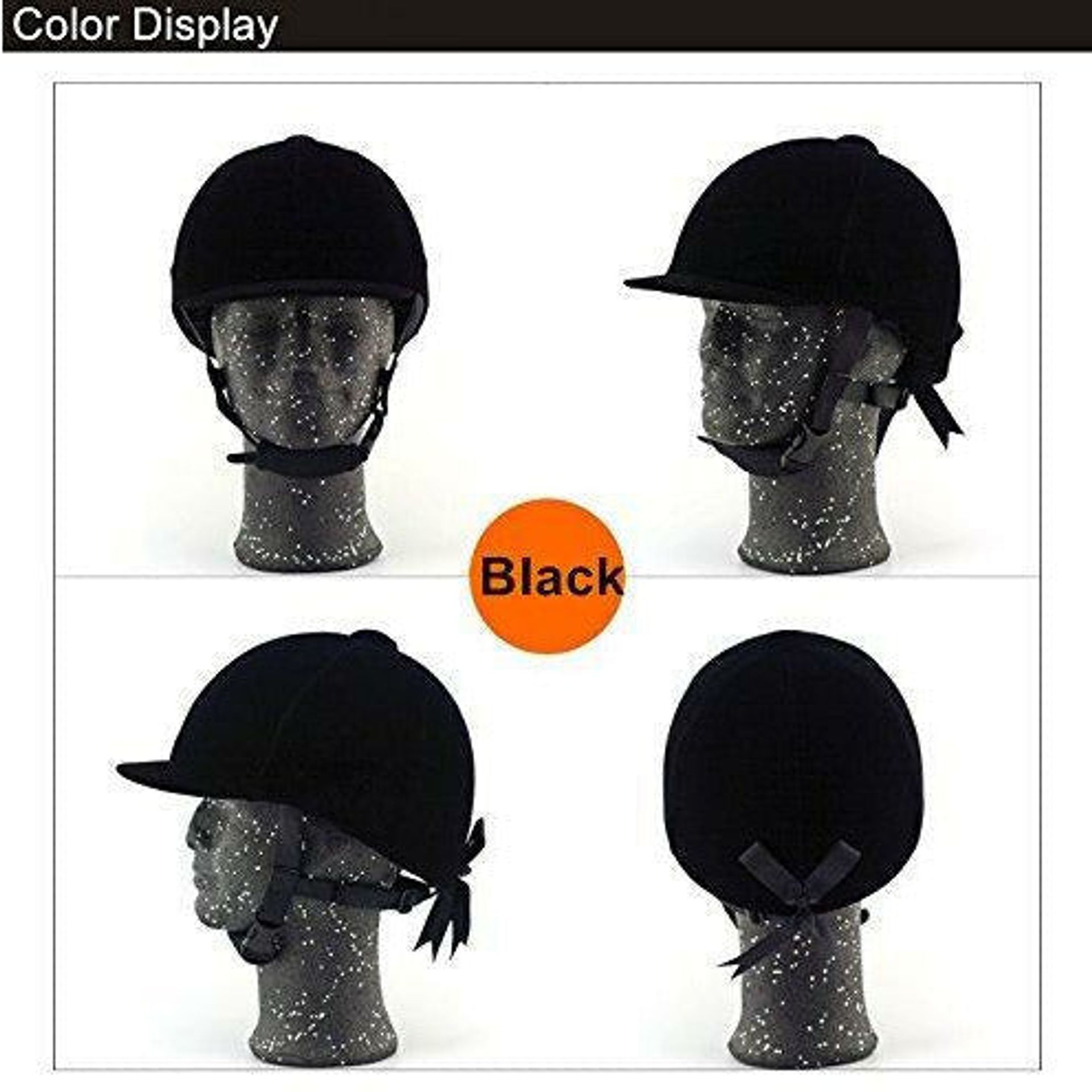TentHome Comfortable Equestrian Hat Velvet Horse Riding Hats Breathable R