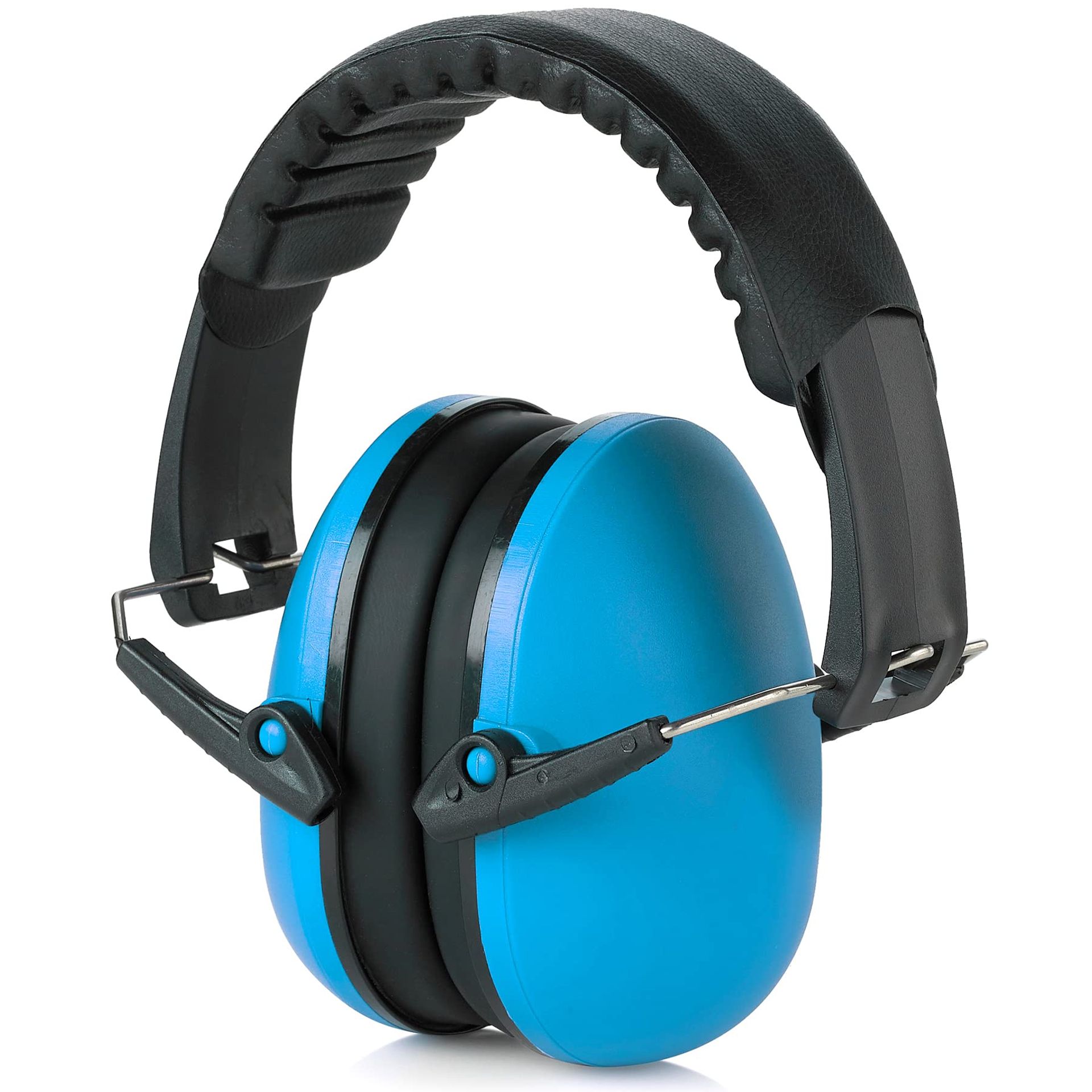 Hearing Protection Earmuffs - Lightweight, Adjustable, Foldable, Noise Reduction NRR 20dB for Shooting & DIY, Blue