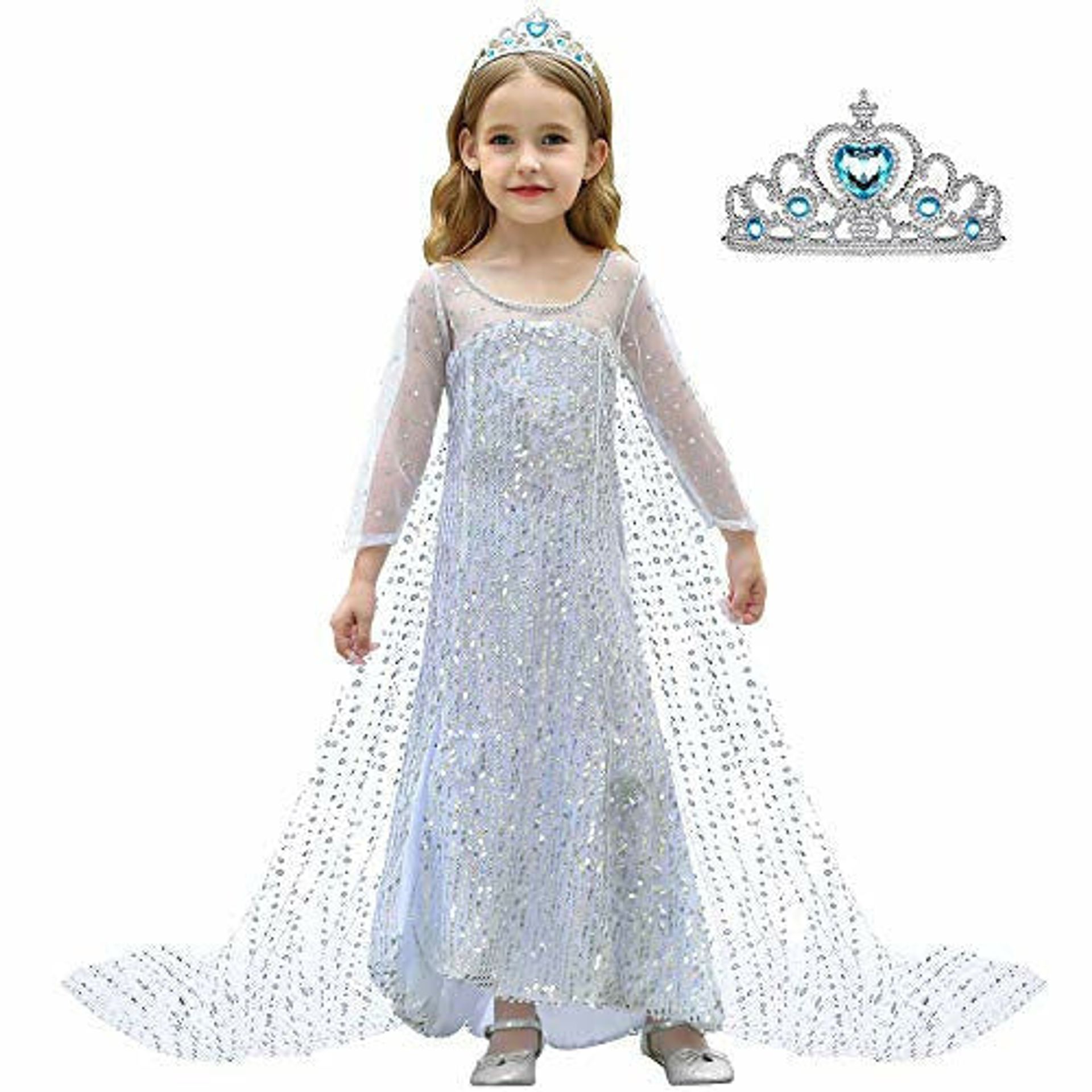 Tacobear Frozen Elsa Princess Dress Up For Girls Elsa Dress Princess Crow