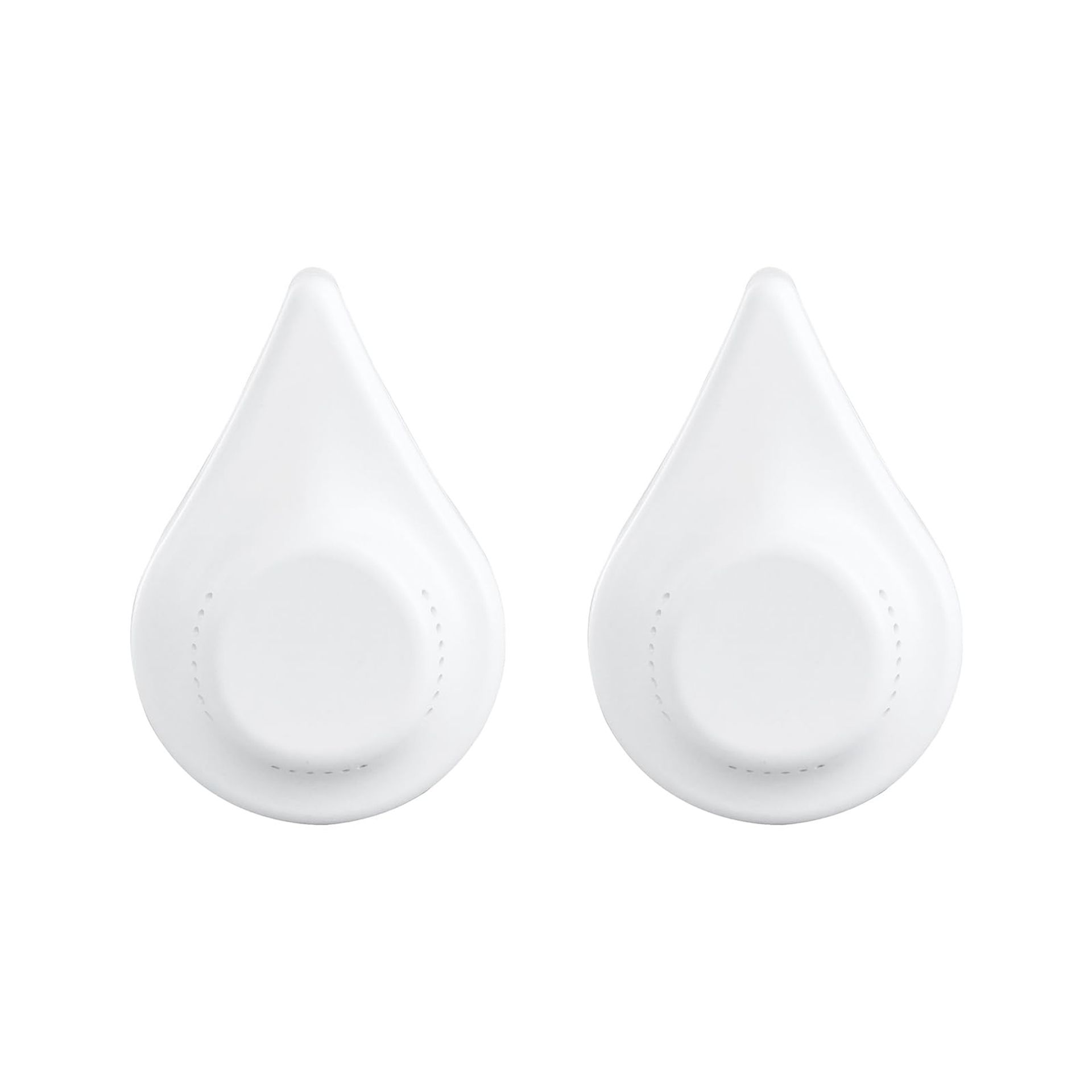 Zigbee Water Leak Sensor 2 Pack 120 dB Alarm App Notifications Compatible with Home Assistant and Zigbee Hub - White 2 Pack
