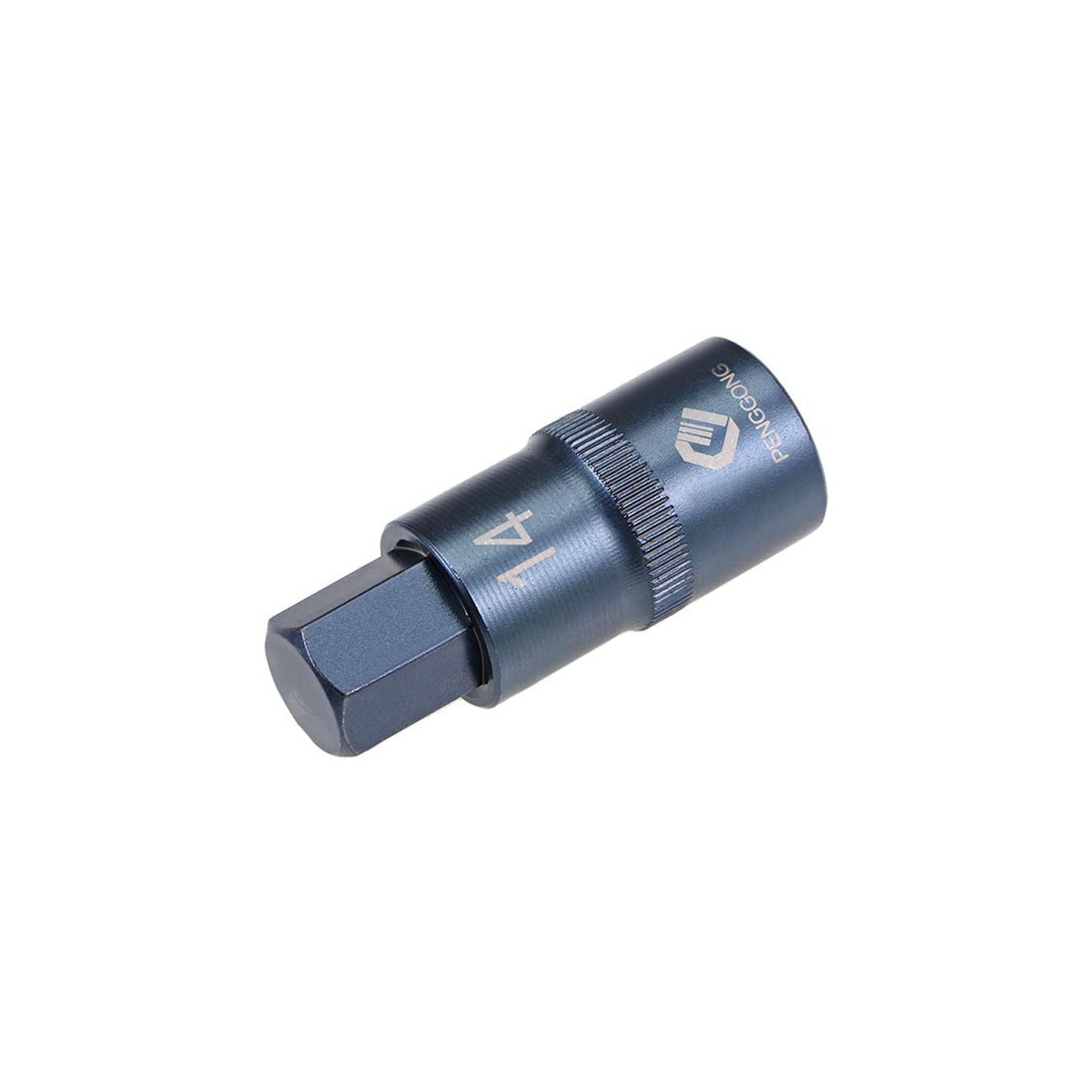 sourcing map 1/2" Drive x H14 (14mm) Hex Bit Socket, S2 Steel Bits, CR-V Sockets Metric 2" Length (for Hand Use Only) Blue