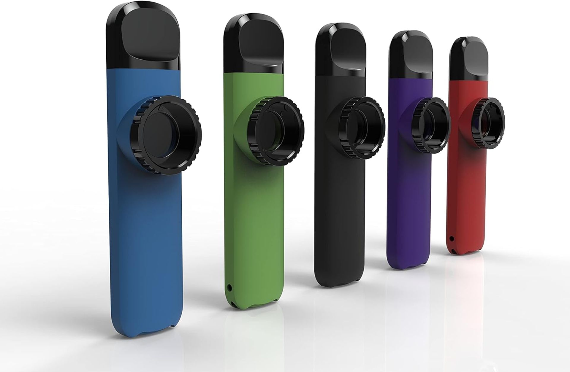 Easy to Play Kazoo Set with 5 Musical Instruments, 4 Spare Diaphragms and Lanyard - Multi-coloured 5PCS
