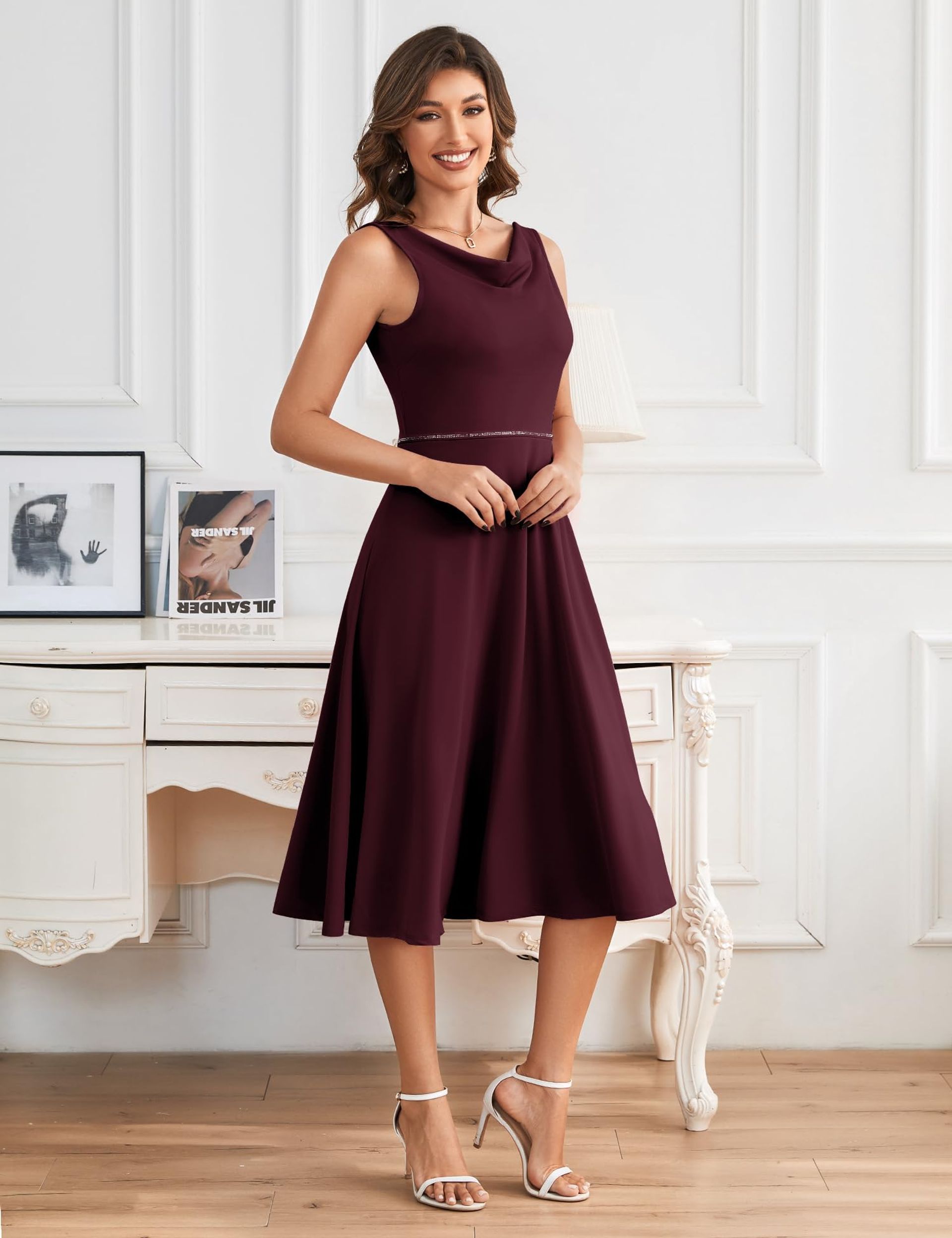 Aupuls Wedding Dresses A Line Dresses For Women UK Cocktail Dresses For W
