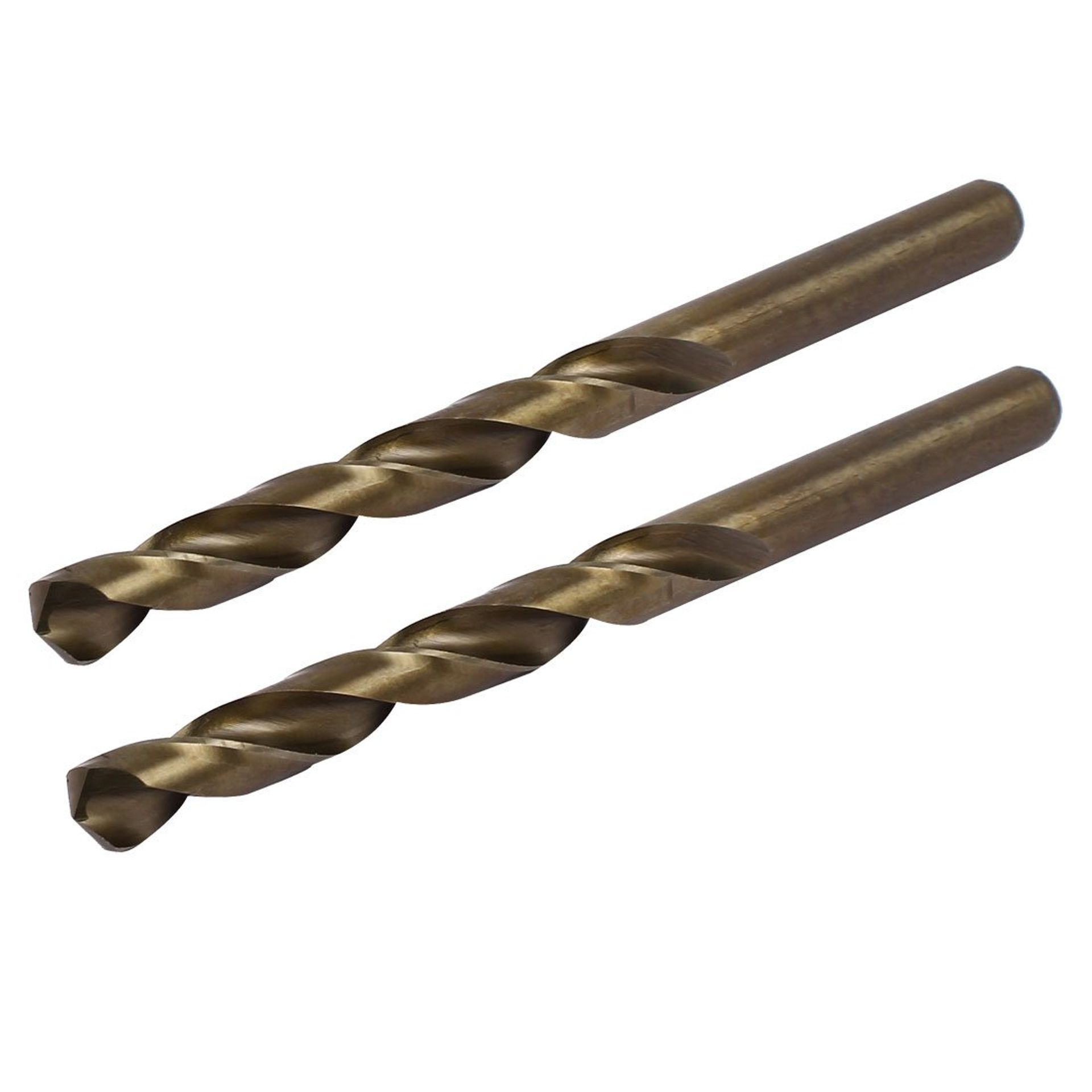 10.2mm HSS Cobalt Twist Drill Bits, Straight Shank, 2 Pack – Durable Metal Cutting Tools for Steel, Iron & Non-Ferrous Metals
