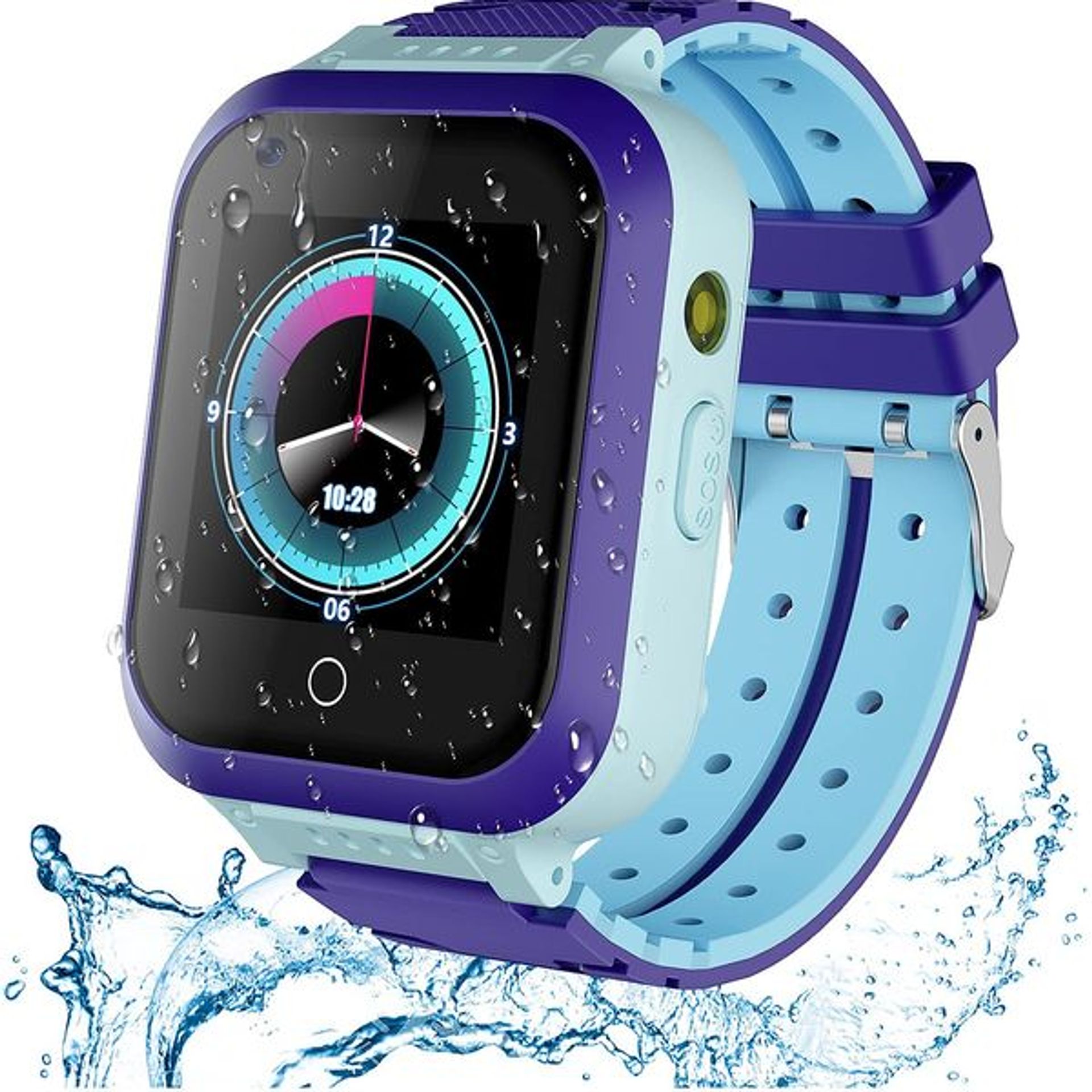 OKYUK Multifunctionele smartwatch voor kinderen met oproepfunctie, met 31 puzzelspellen en 15 luisterboeken, multifunctionele smartwatch voor kinderen