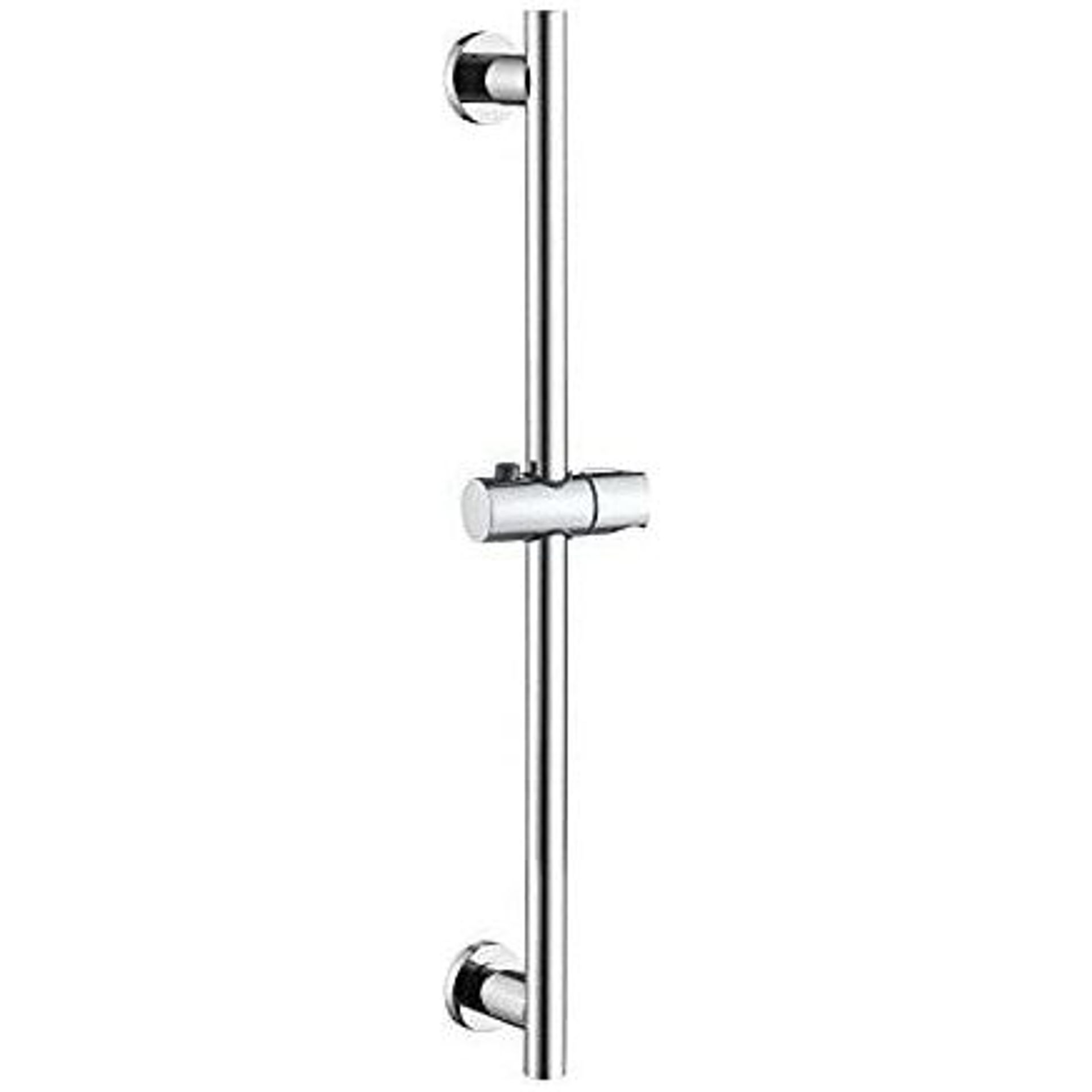 Adjustable Shower Riser Rail – Stainless Steel Slide Bar, Wall Mounted, Height Adjustable For Handheld Shower Head (Black, 660mm) - View #4