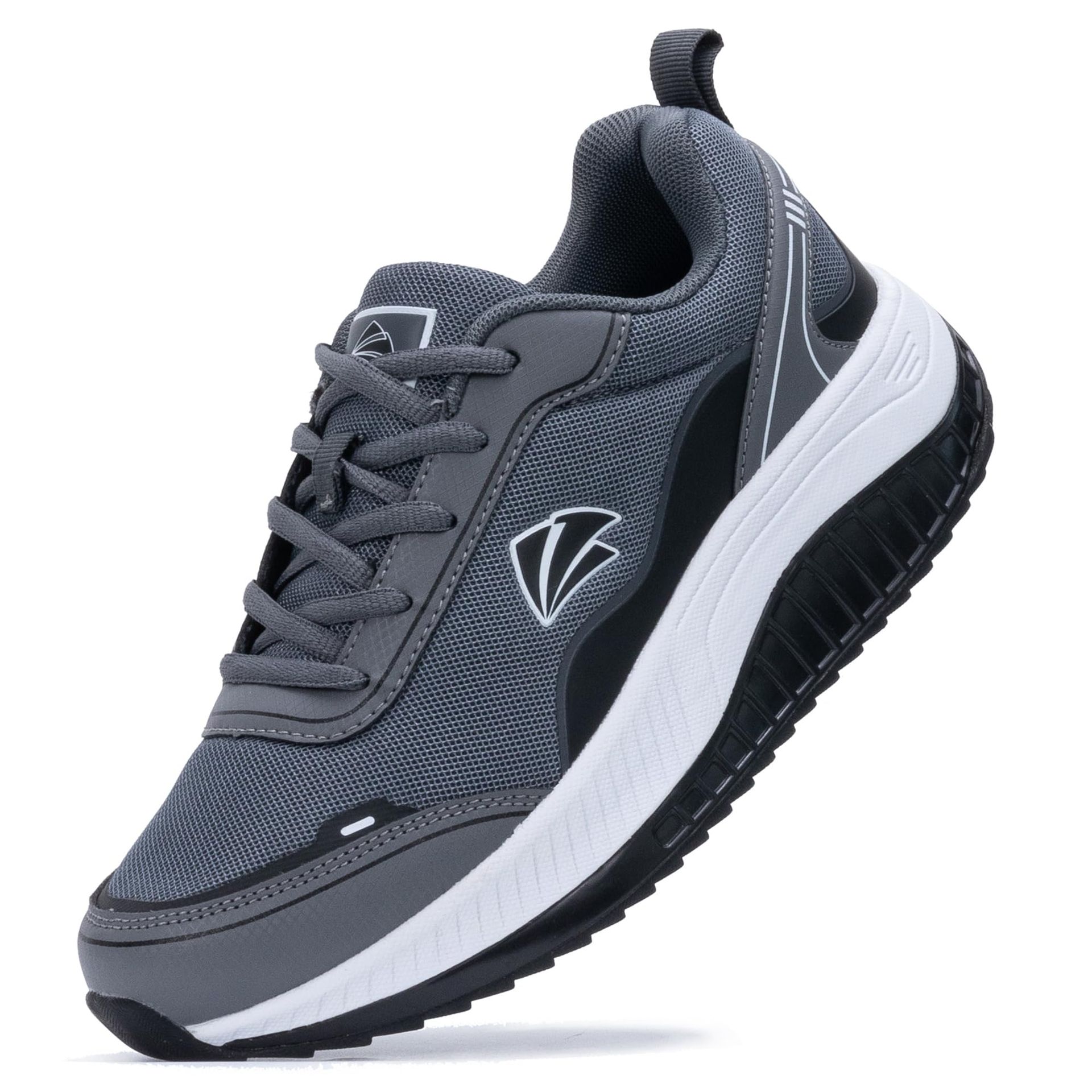 Women's Orthotic Arch Support Trainers for Walking & Plantar Fasciitis Pain Relief - Fashionable Athletic Sneakers Size 7 UK