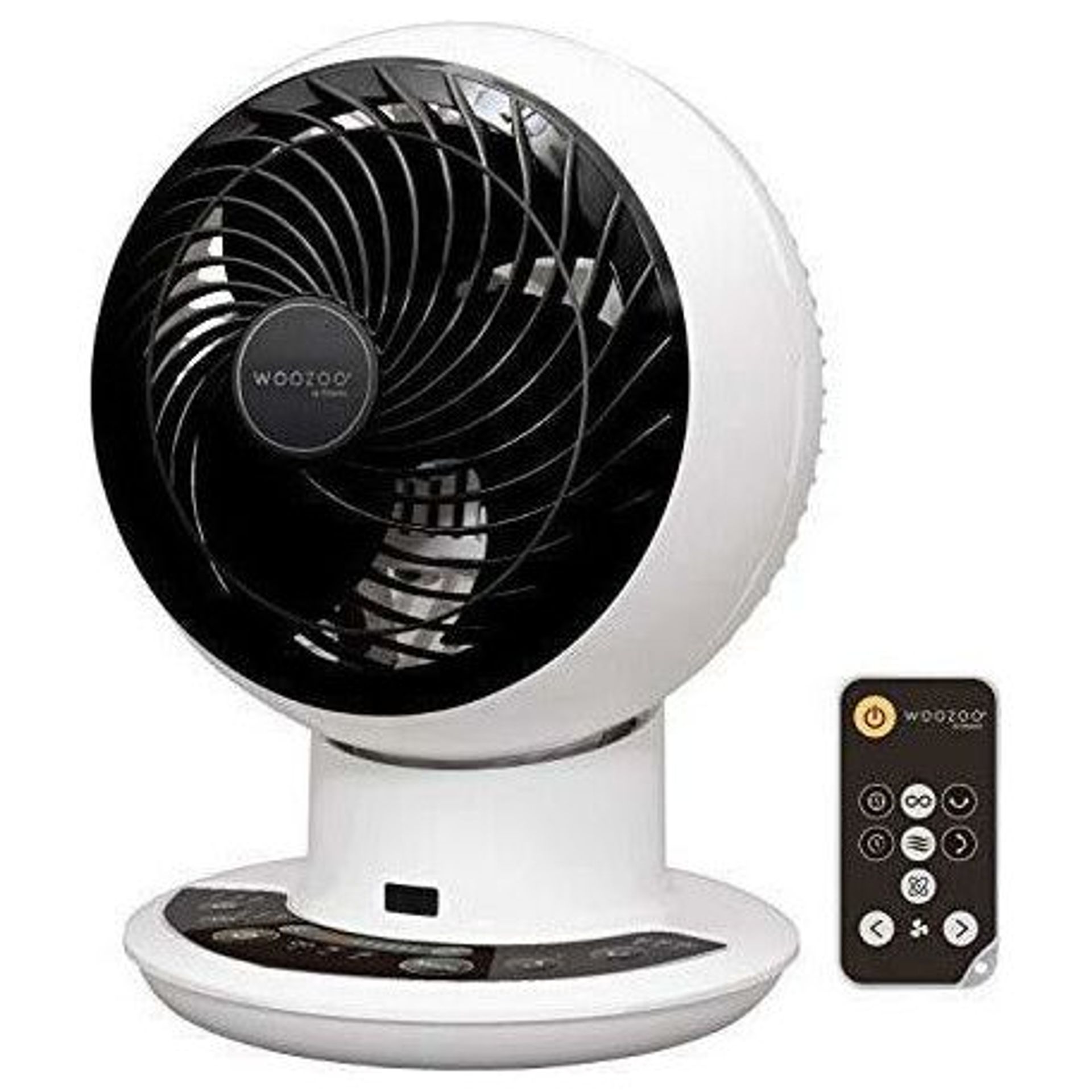 Iris Ohyama, Silent, Oscillating And Ultra-Powerful Fan With DC