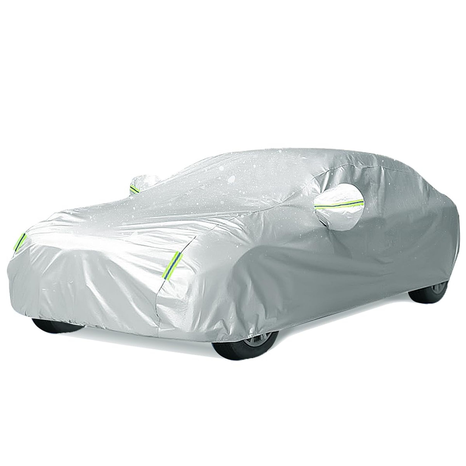 Waterproof Car Cover with Cotton Lining, UV & Snow Protection for Sedans up to 470cm