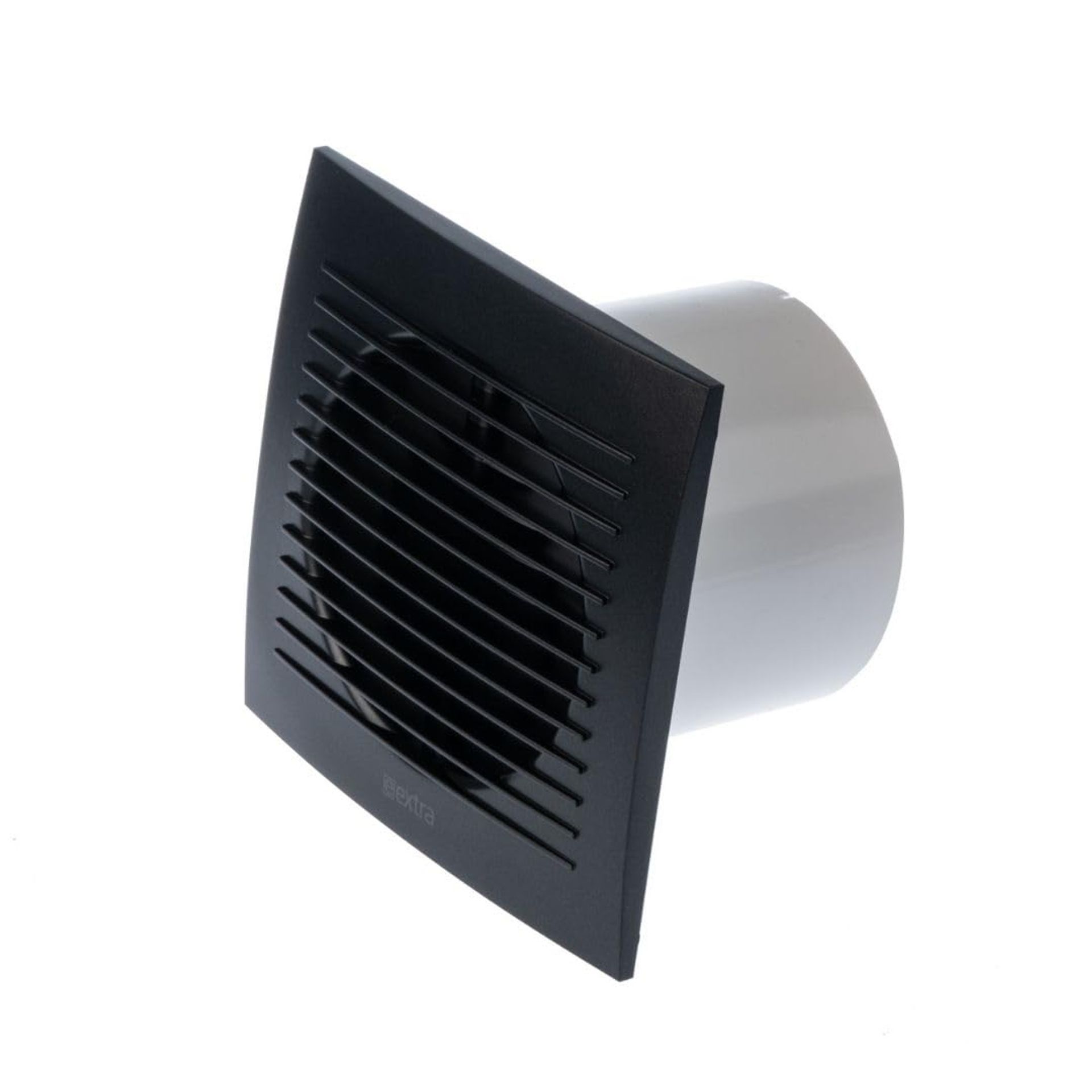 Bathroom Extractor Fan High Performance Quiet Ventilation for Kitchen, Toilet & Shower Room - Anthracite Ø 100mm
