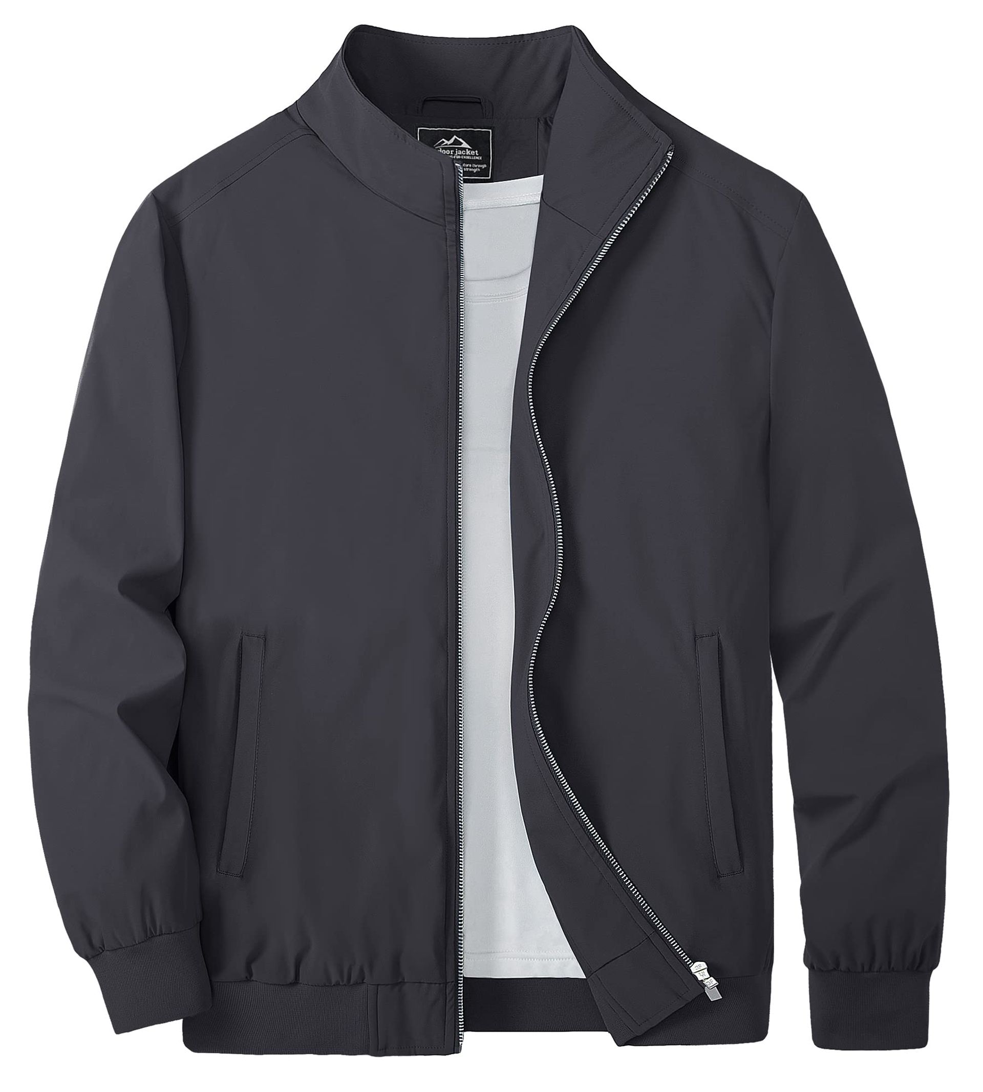 KEFITEVD Mannen Casual Baseball Zomerjas Bomberjack